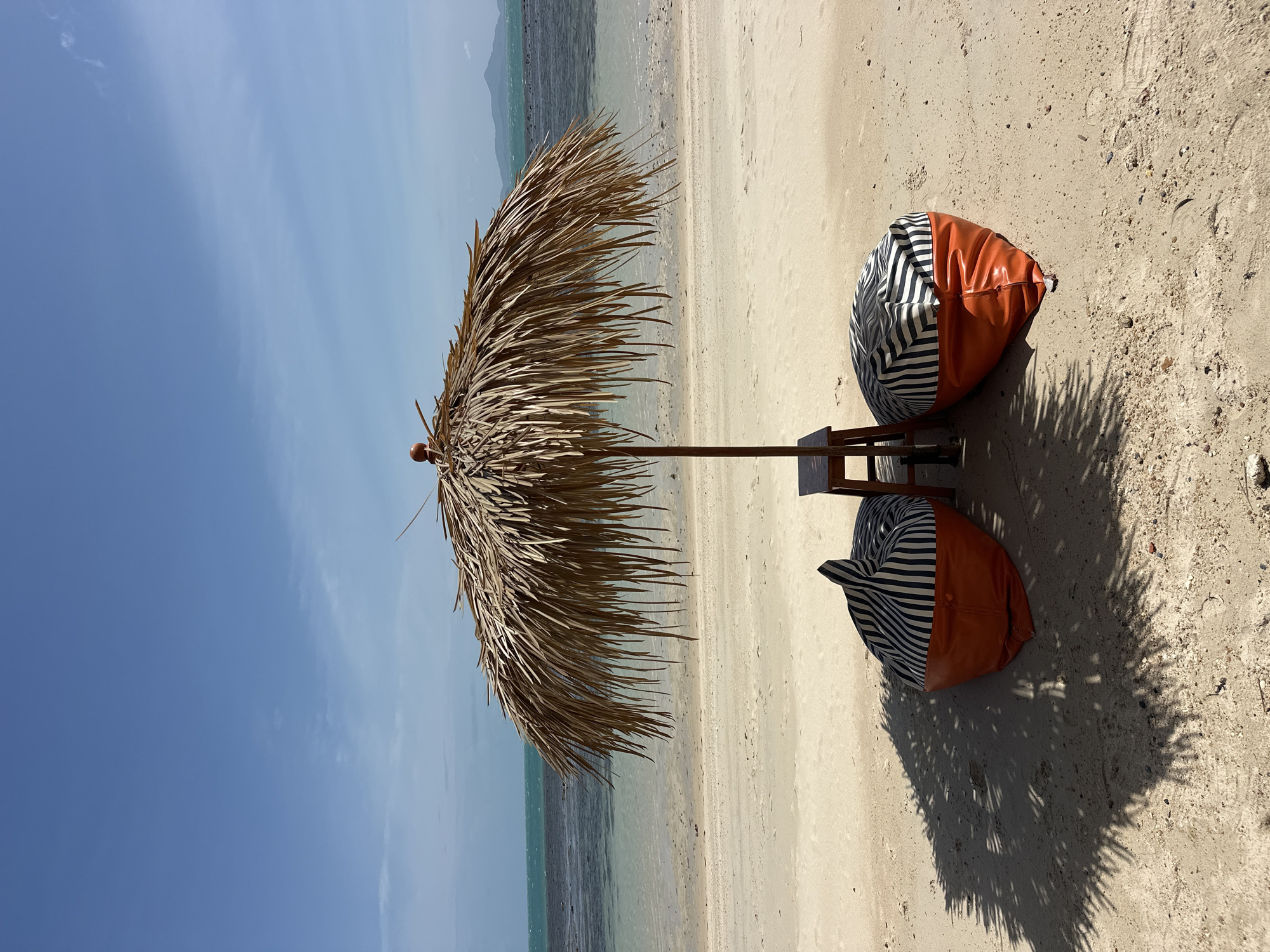Lazy beach day at Ko Samui's Cape Beach Villa shoreline