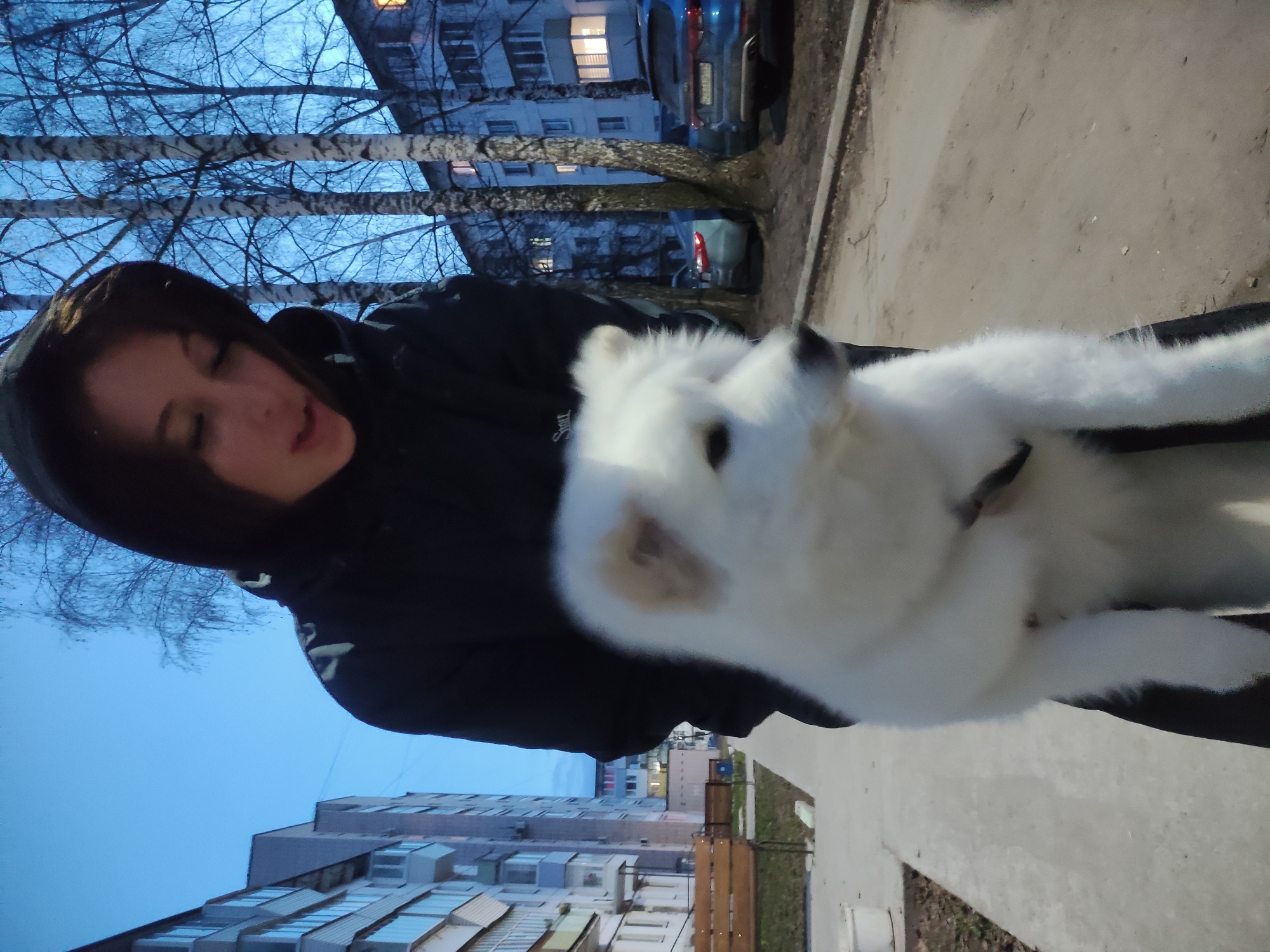 Everyday moments captured across Chaikovsky, Russia in spring afternoon