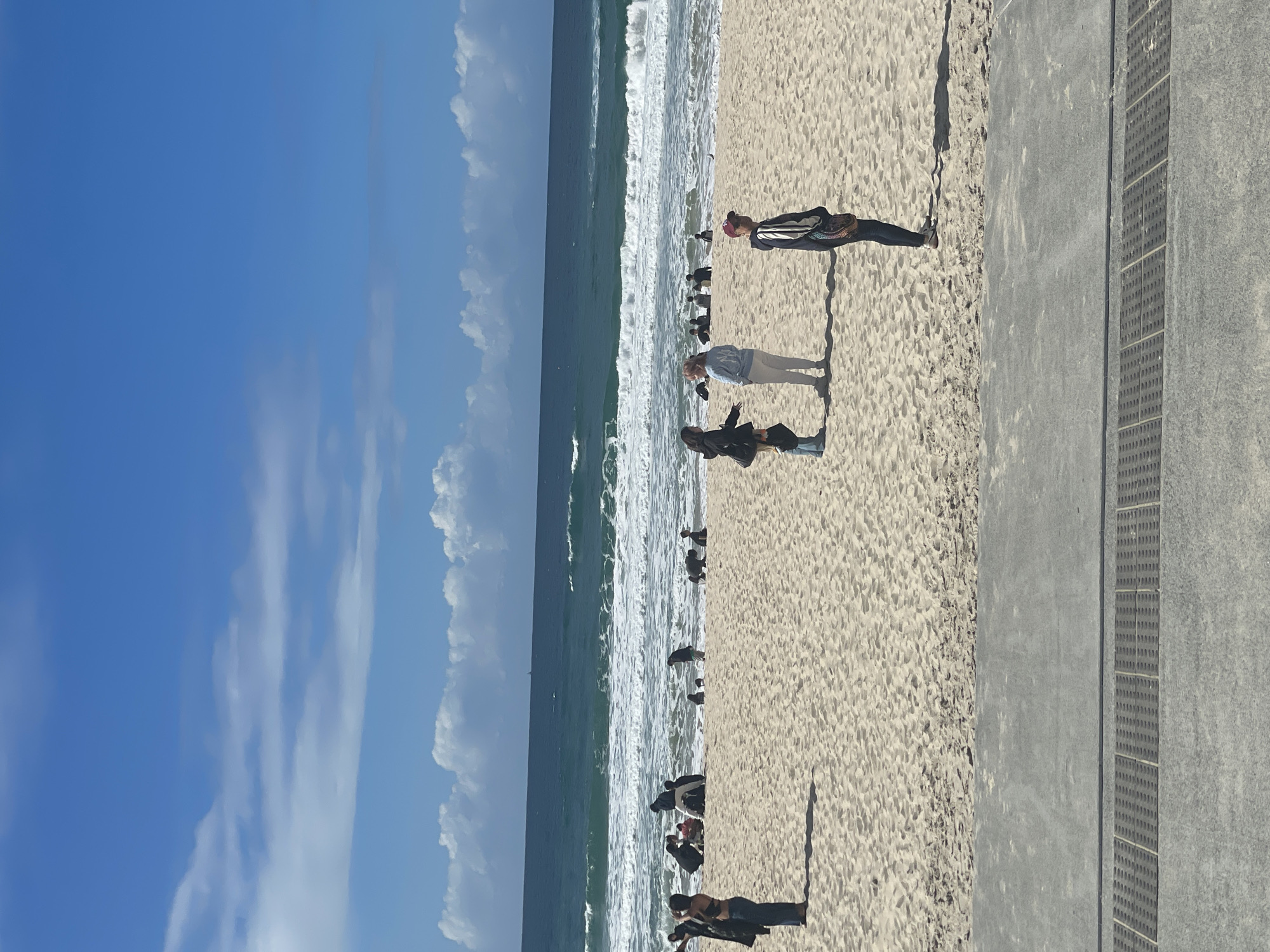 Surfers Paradise beach on a sunny Gold Coast day