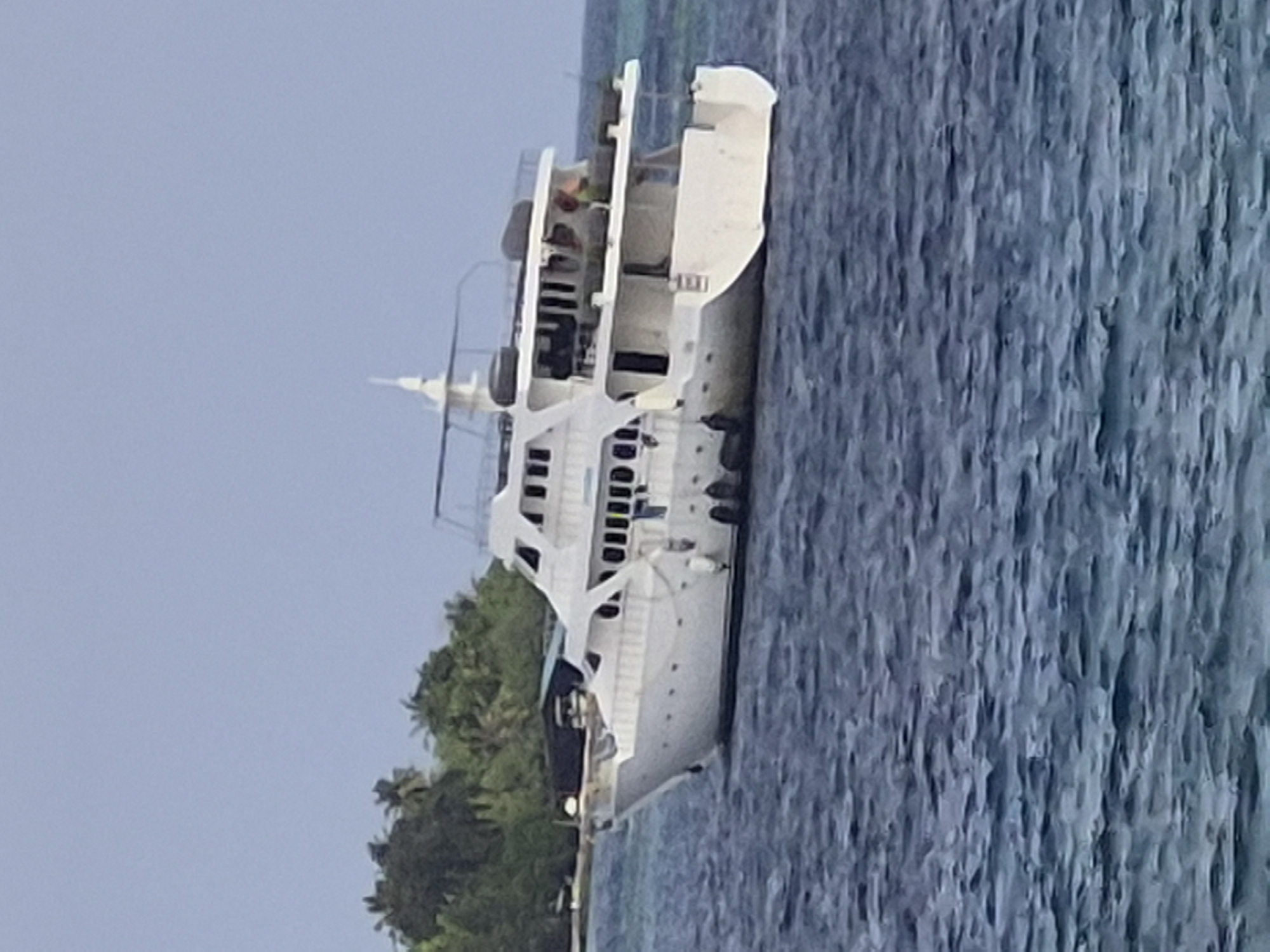 Yacht, catamaran spotted in Maldivian waters near Huraa island
