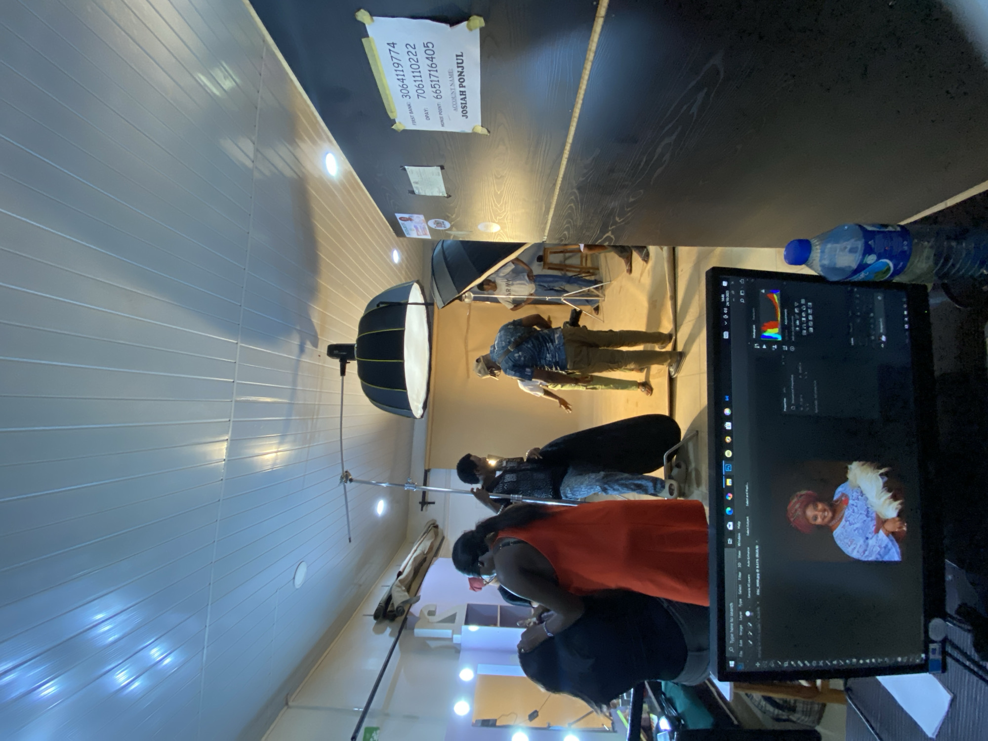 Photography studio operates in Bukuru Nigeria Monday morning