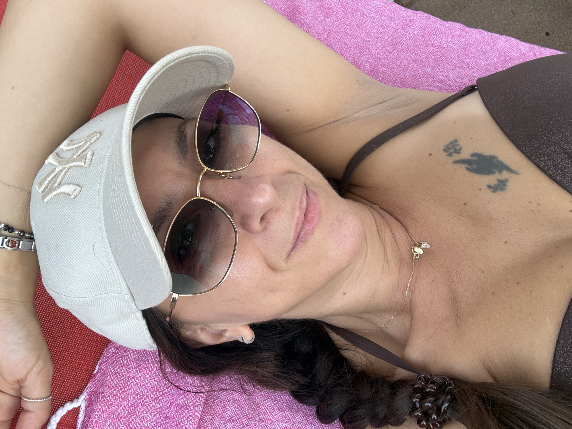 Lazy afternoon at Glyfada beach, between the chair and the sea.