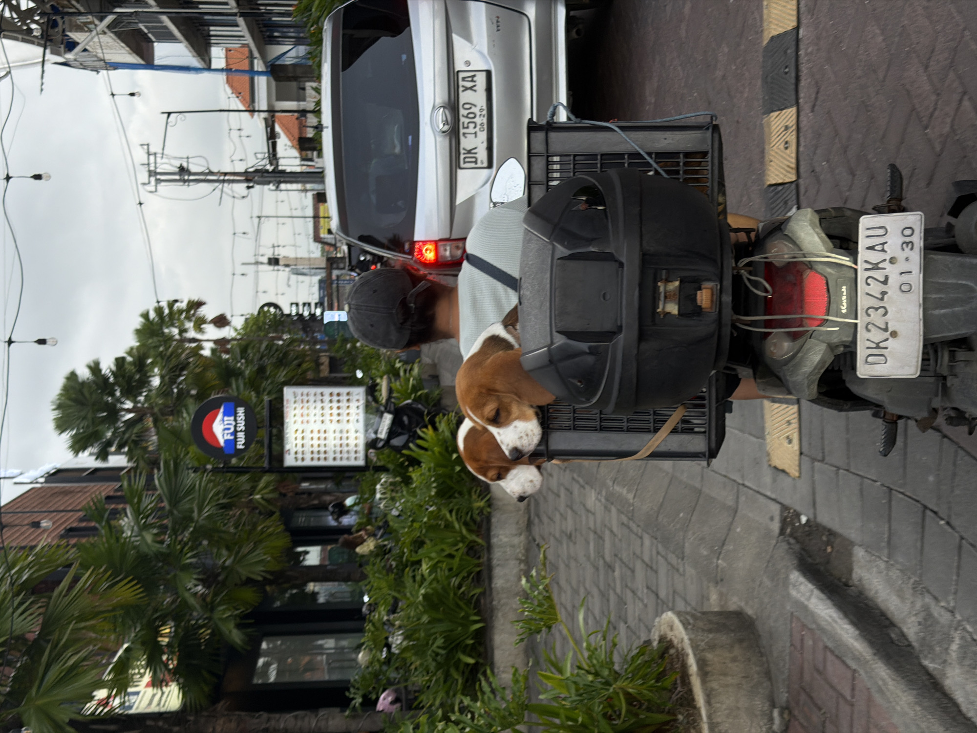 Daily life scenes documented in North Kuta Indonesia