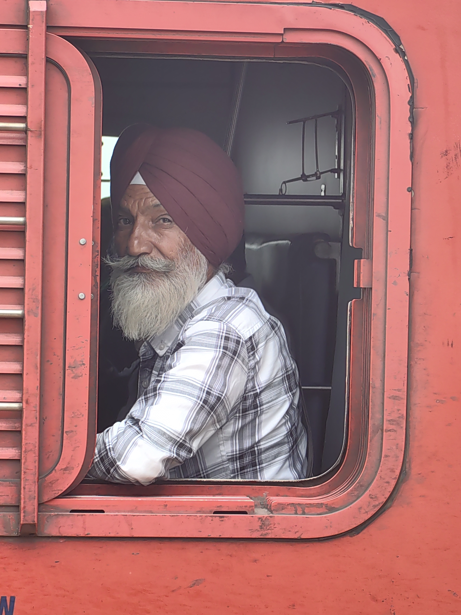 Busy morning around Malkapur's rail and road transport hub