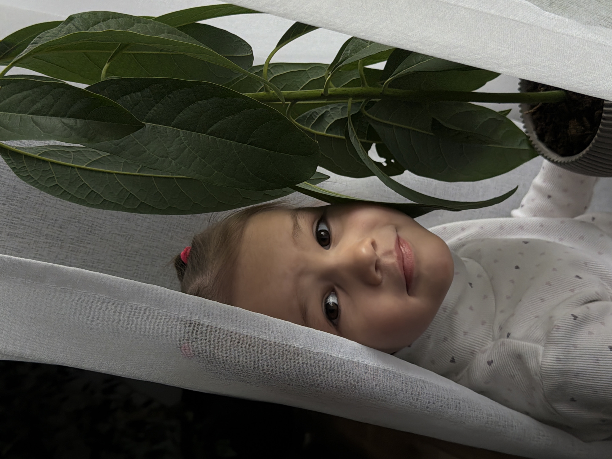 Mother and toddler share playful morning moments at Chaikovsky home