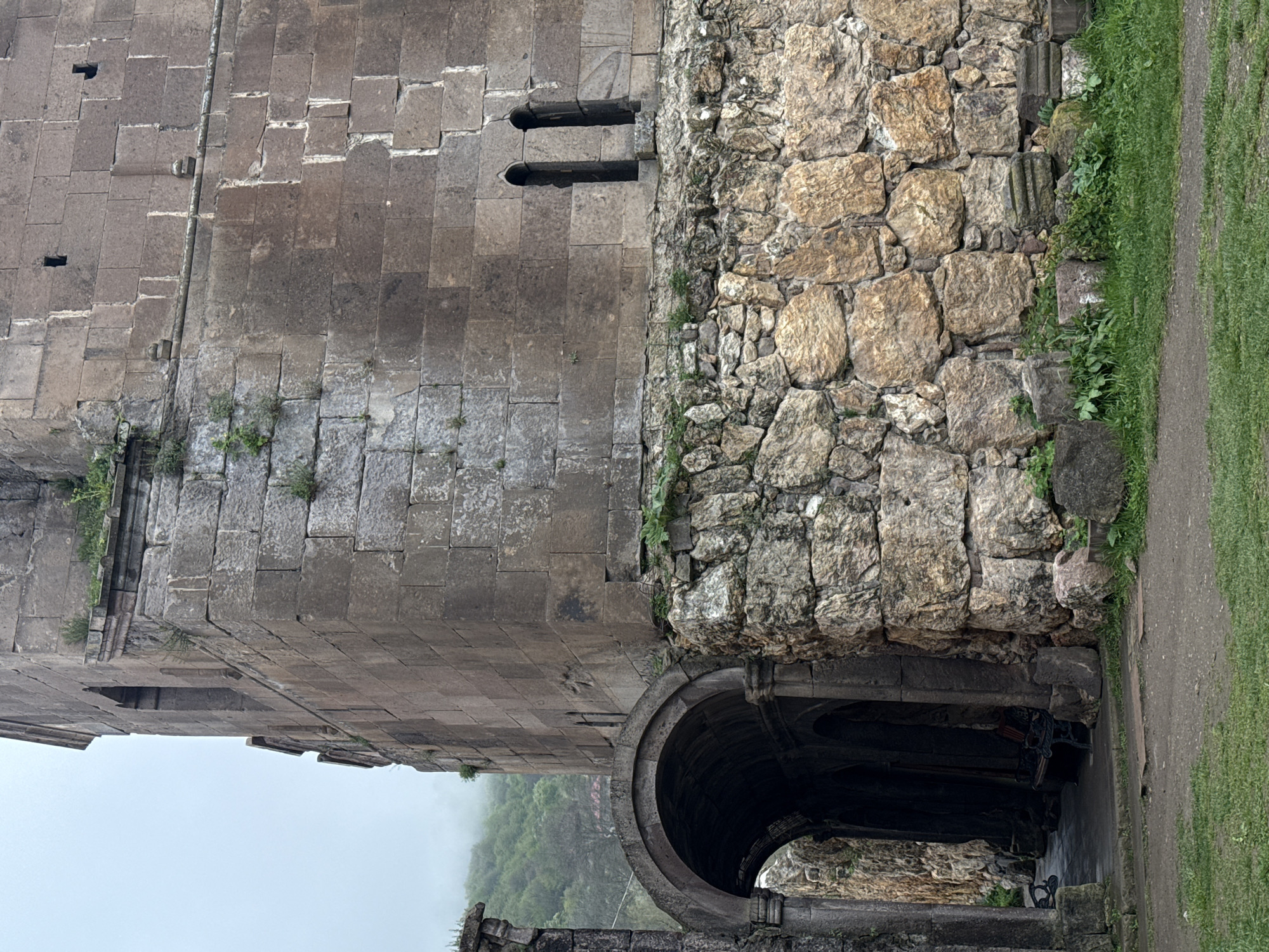 Spring morning scenes documented at Armenia's historic Goshavank Monastery