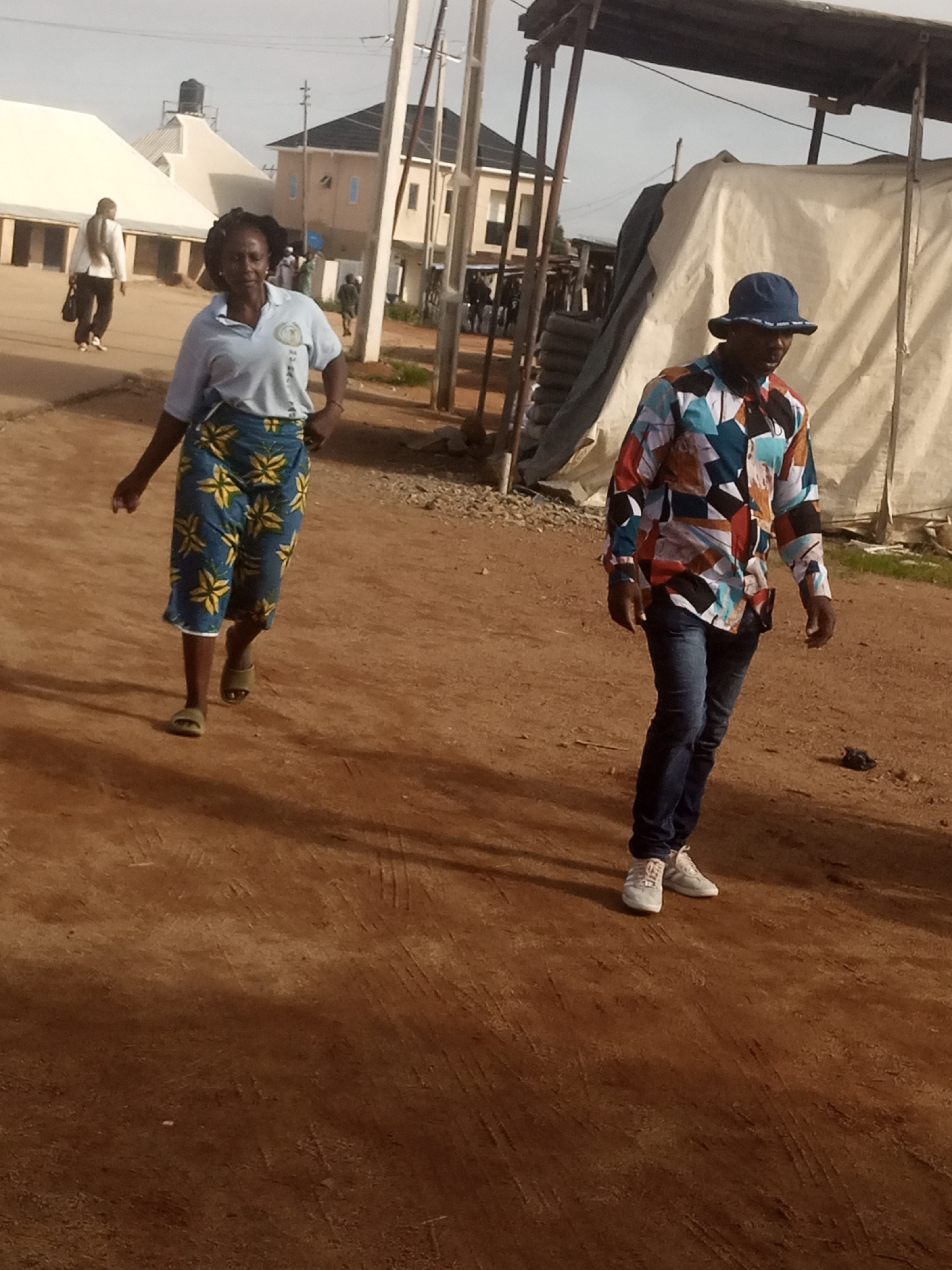 Morning foot traffic across several neighborhoods in Kaduna State, Nigeria
