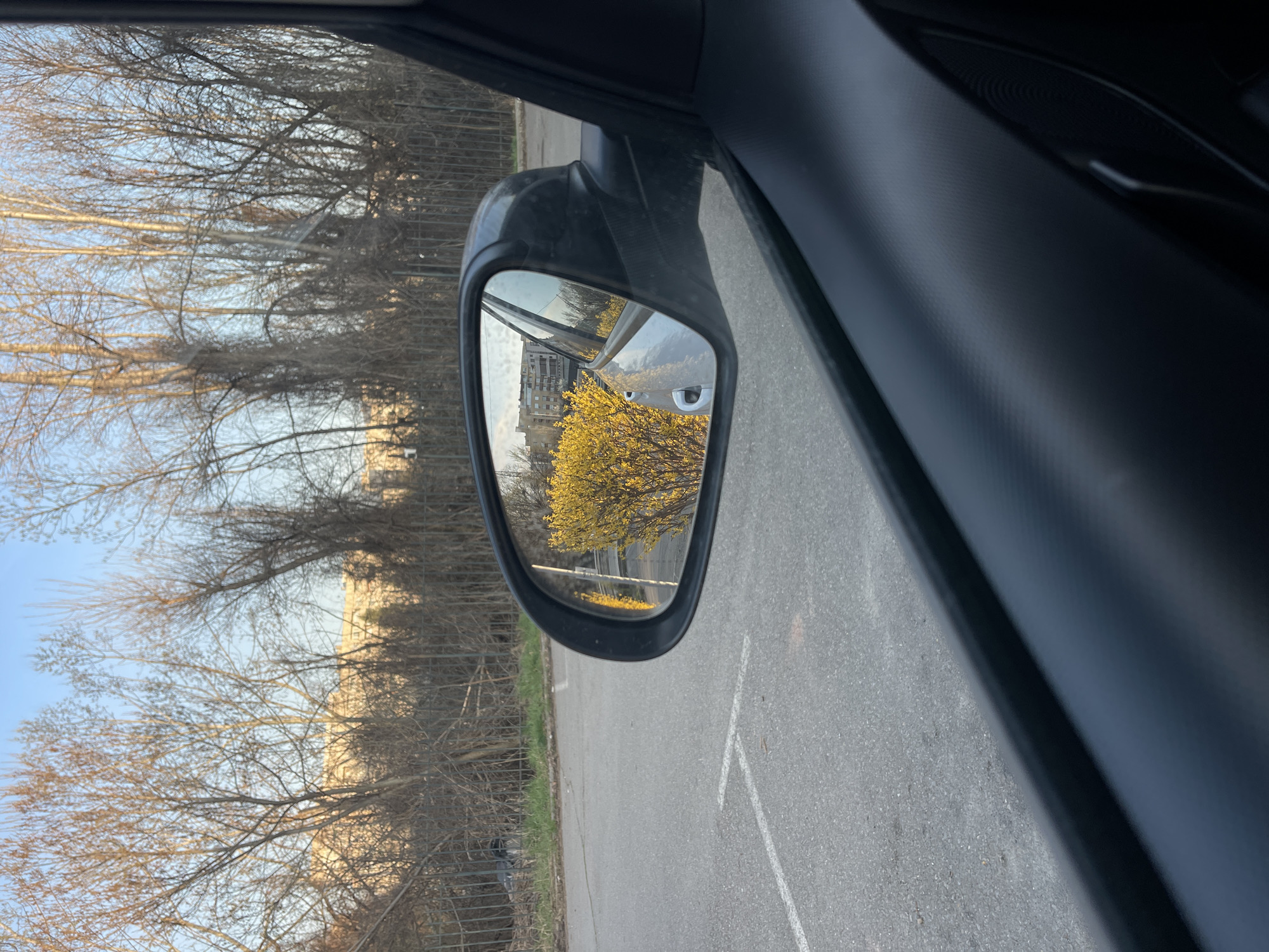 Woman in car observed early morning in Sofia parking area