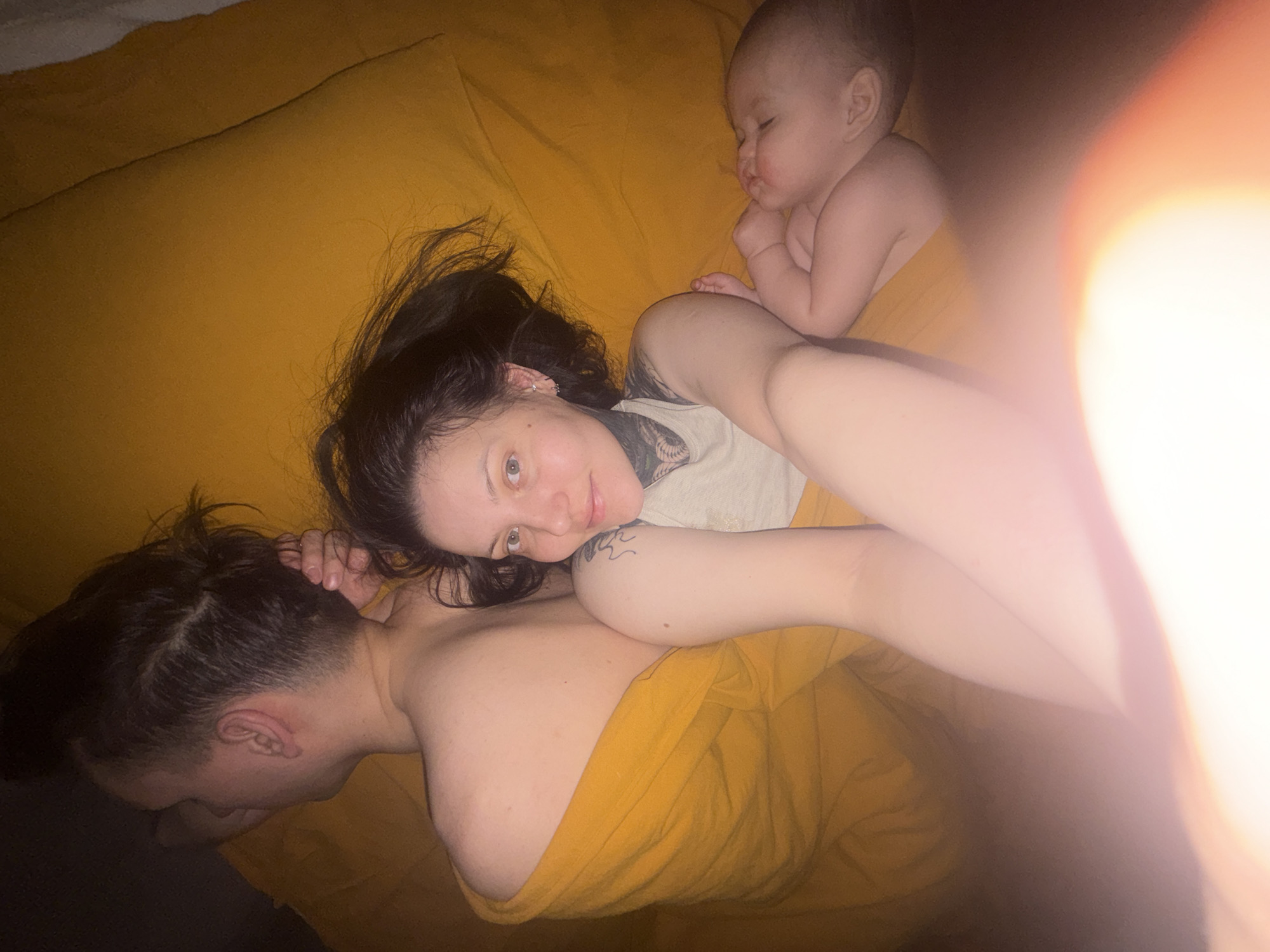 Late night domestic moments captured in Chaikovsky residence
