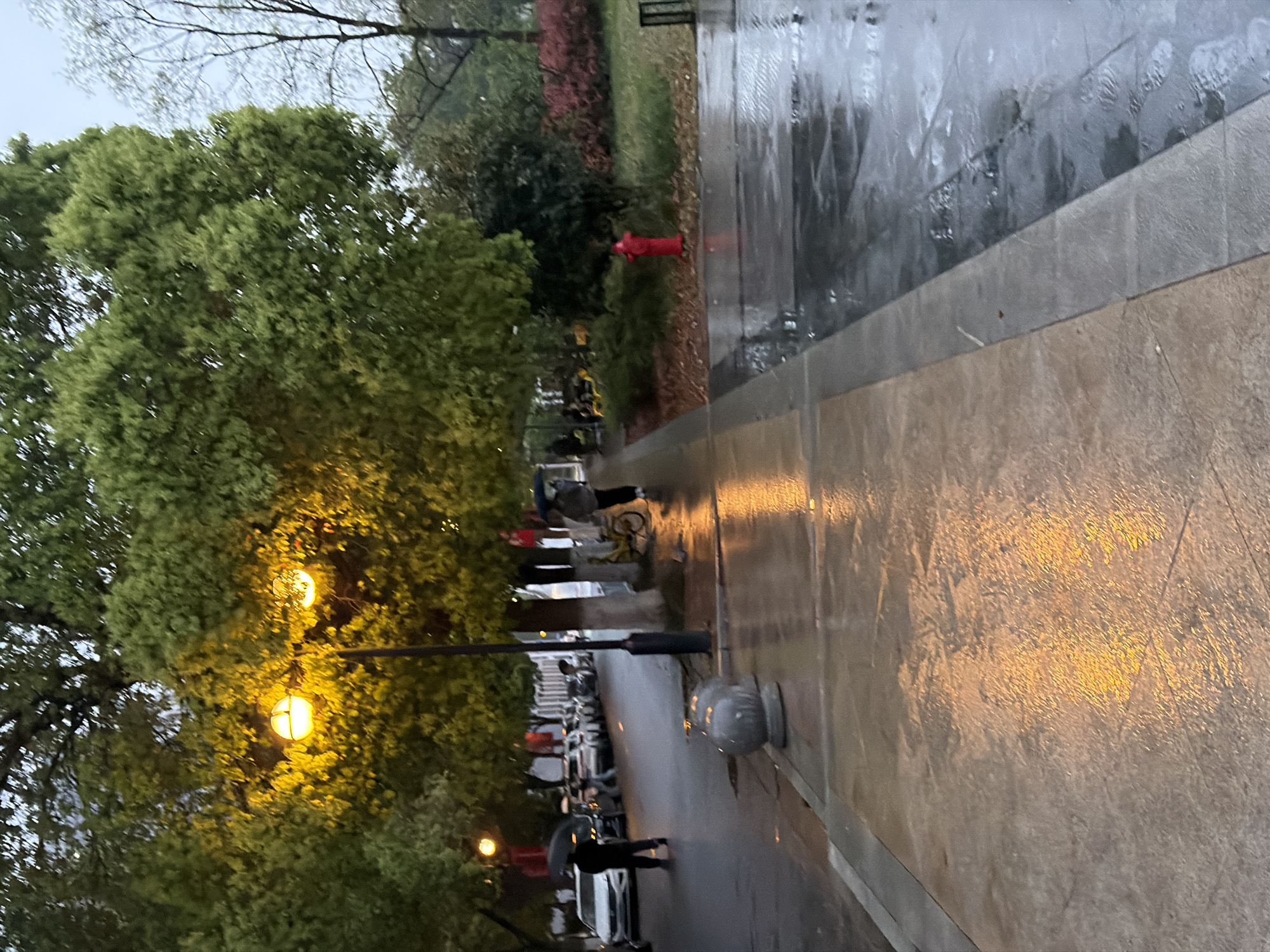 Rainy day life captured across Jiangning District