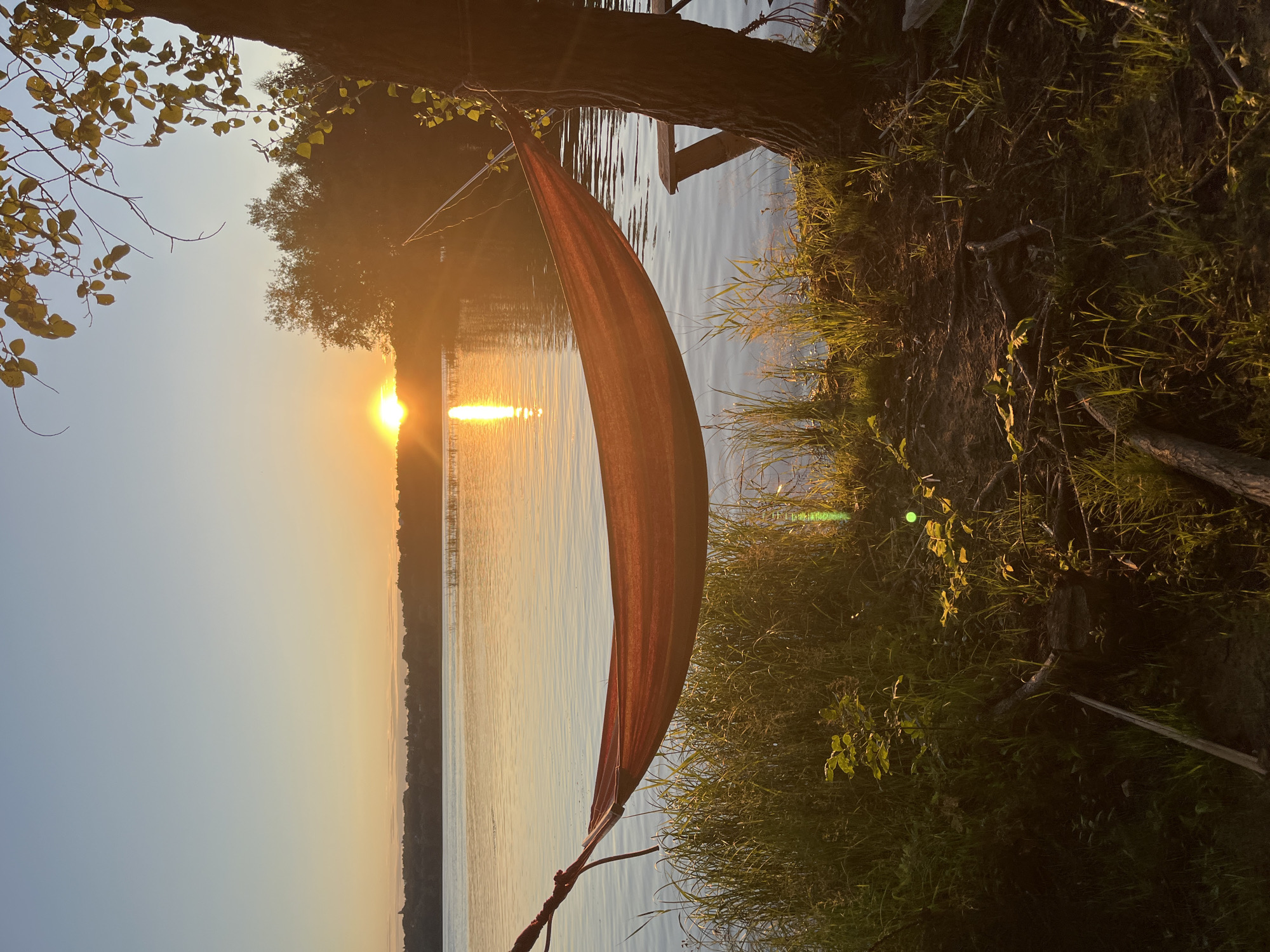 Hammocks, fishing lines, and a Volga sunset in Saratov