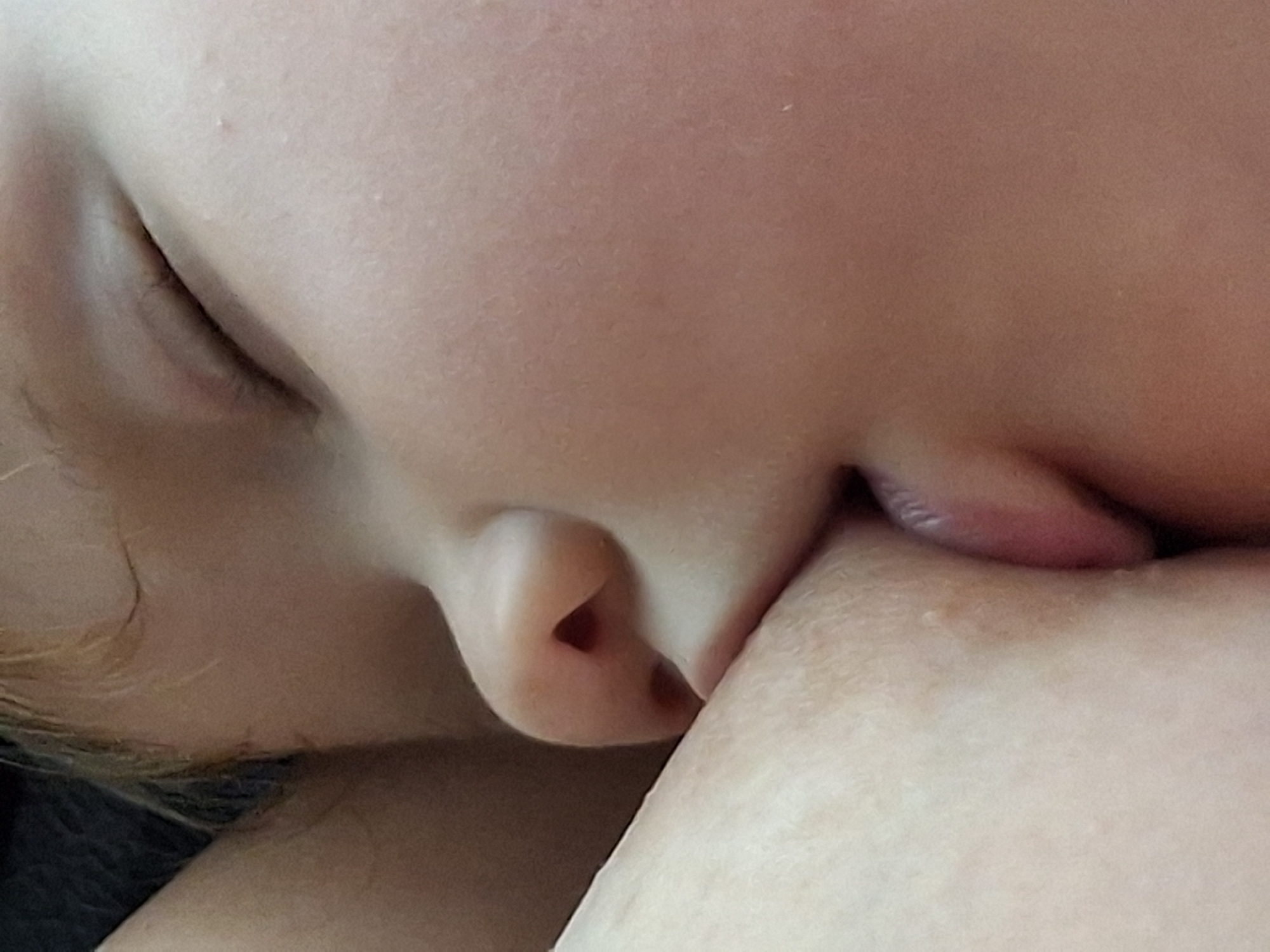 Quiet morning moments with a newborn in Semey, Kazakhstan