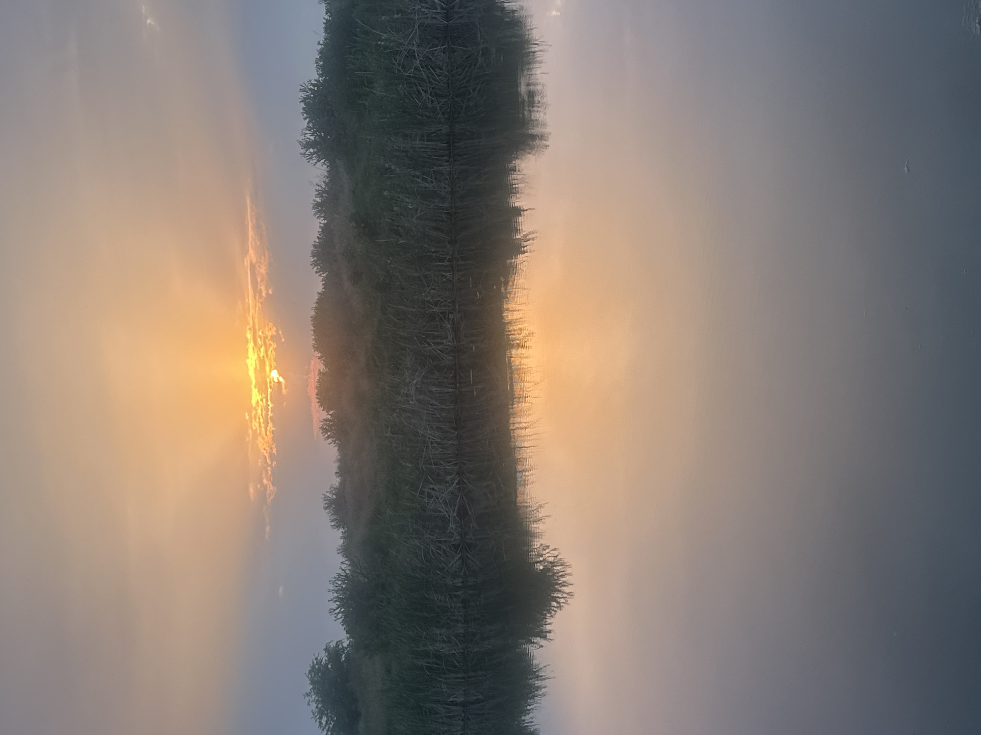 Sunrise captured over Shtarkovo Bulgaria countryside landscape