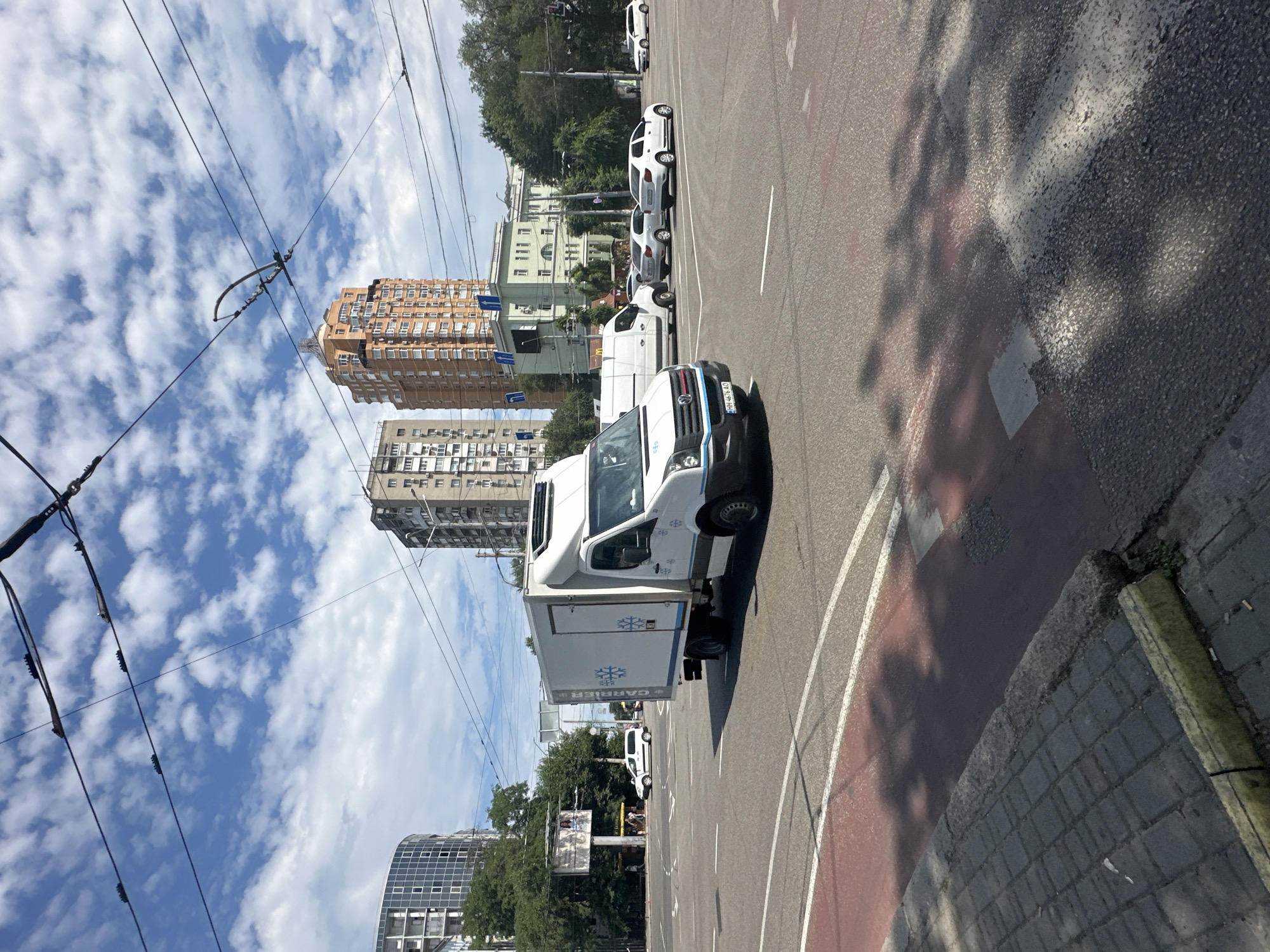 Summer street life across central Odesa, July 2026