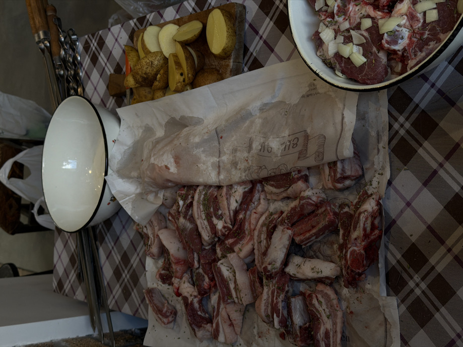 Food preparation and daily life documented in Dilijan, Armenia
