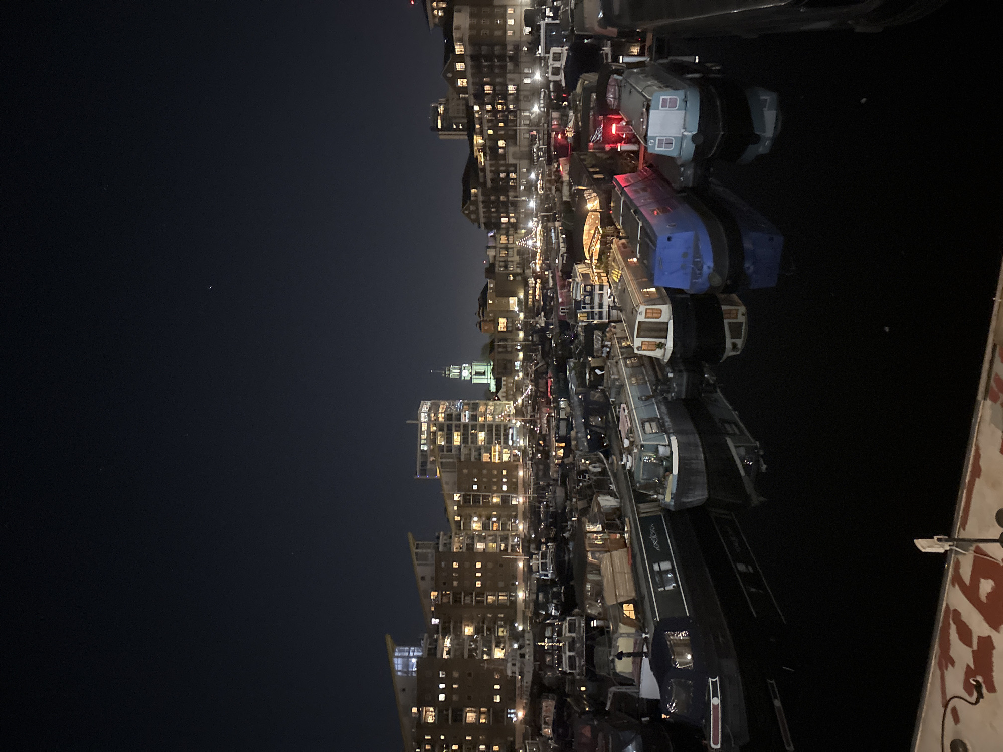 London waterfront property market documented by evening witness