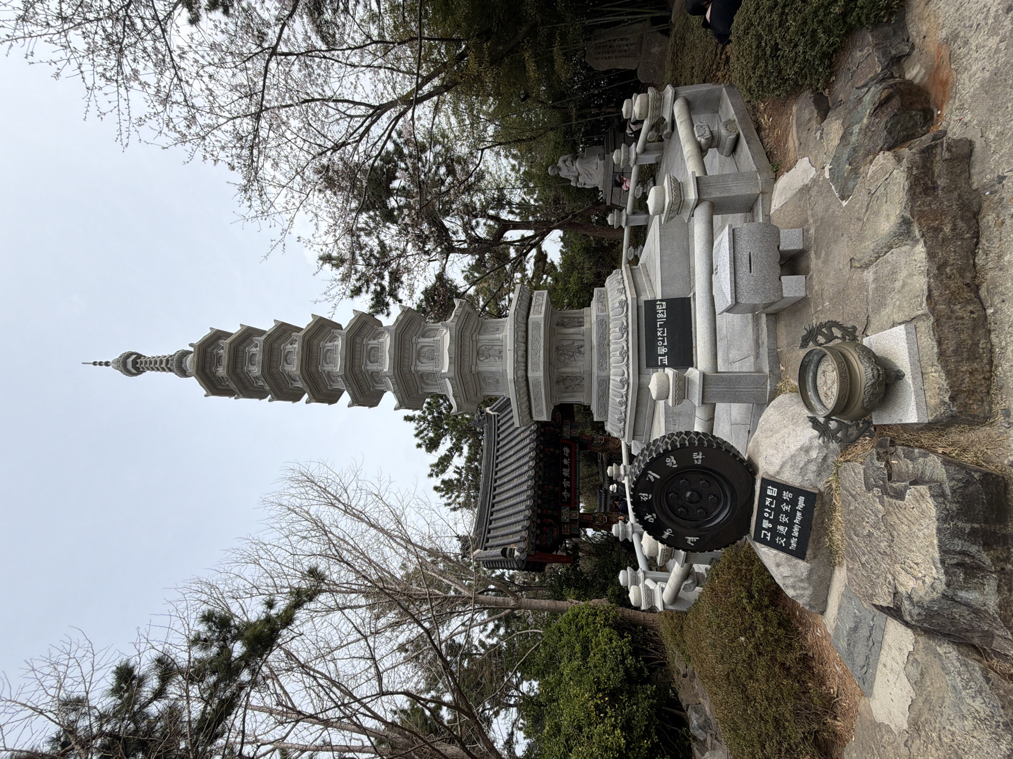 Early morning visit to Haedong Yonggungsa Temple documented
