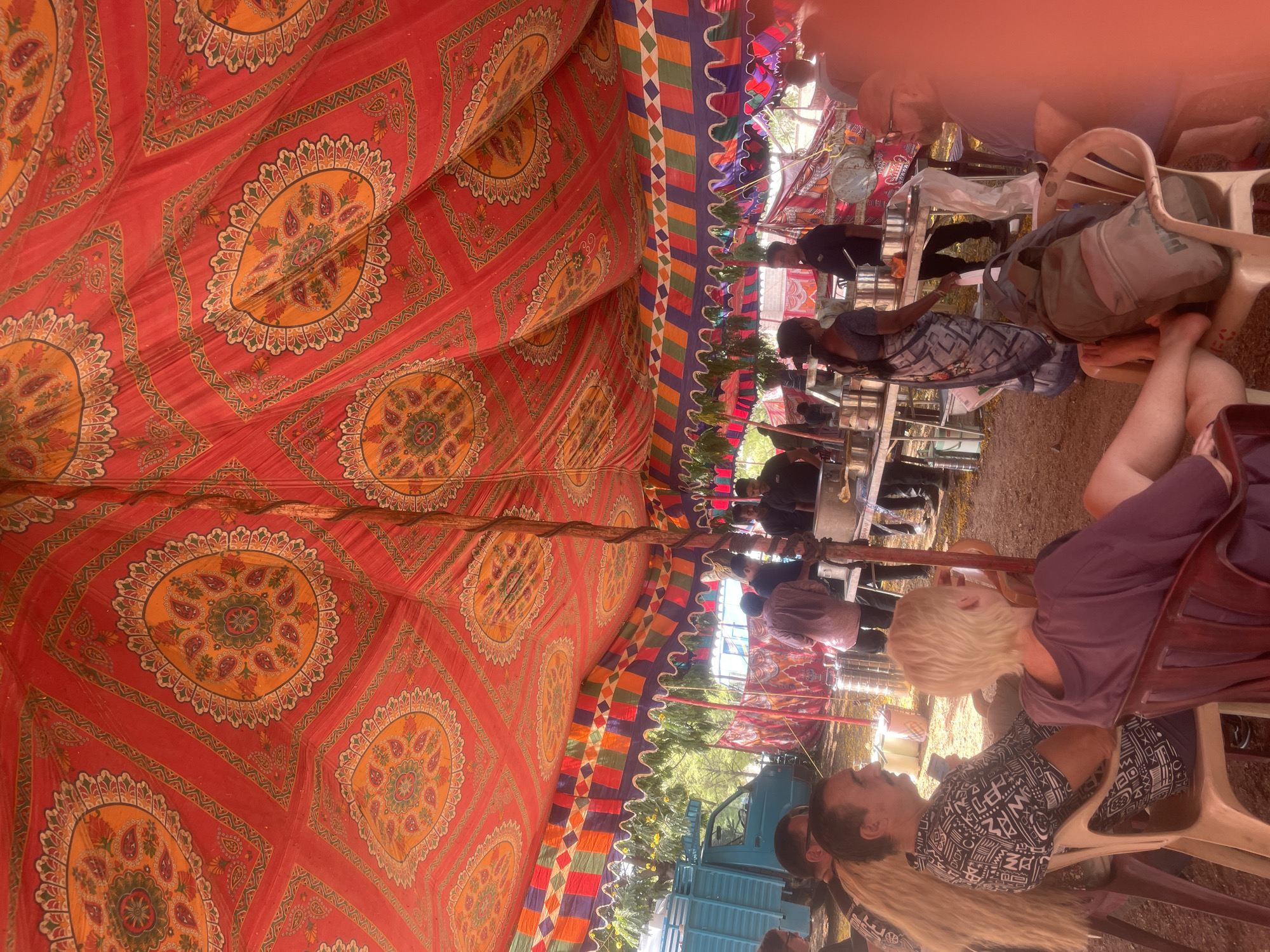 Morning scenes documented around Anajpur railway station and vicinity