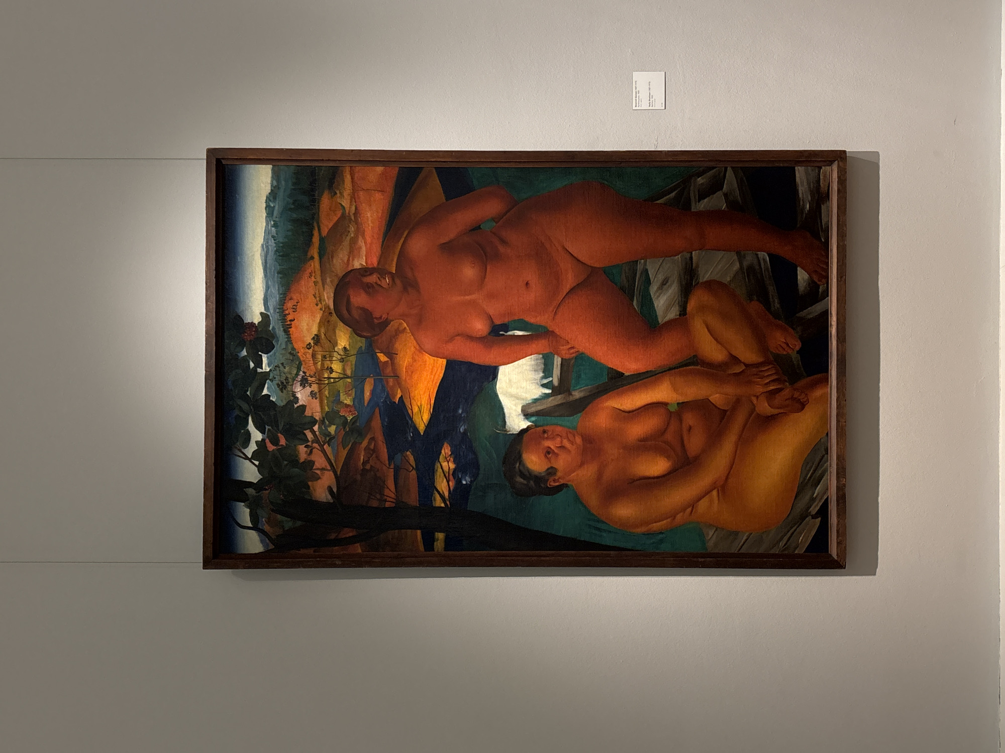 Museum visitors view ballerina paintings and Picasso in Moscow