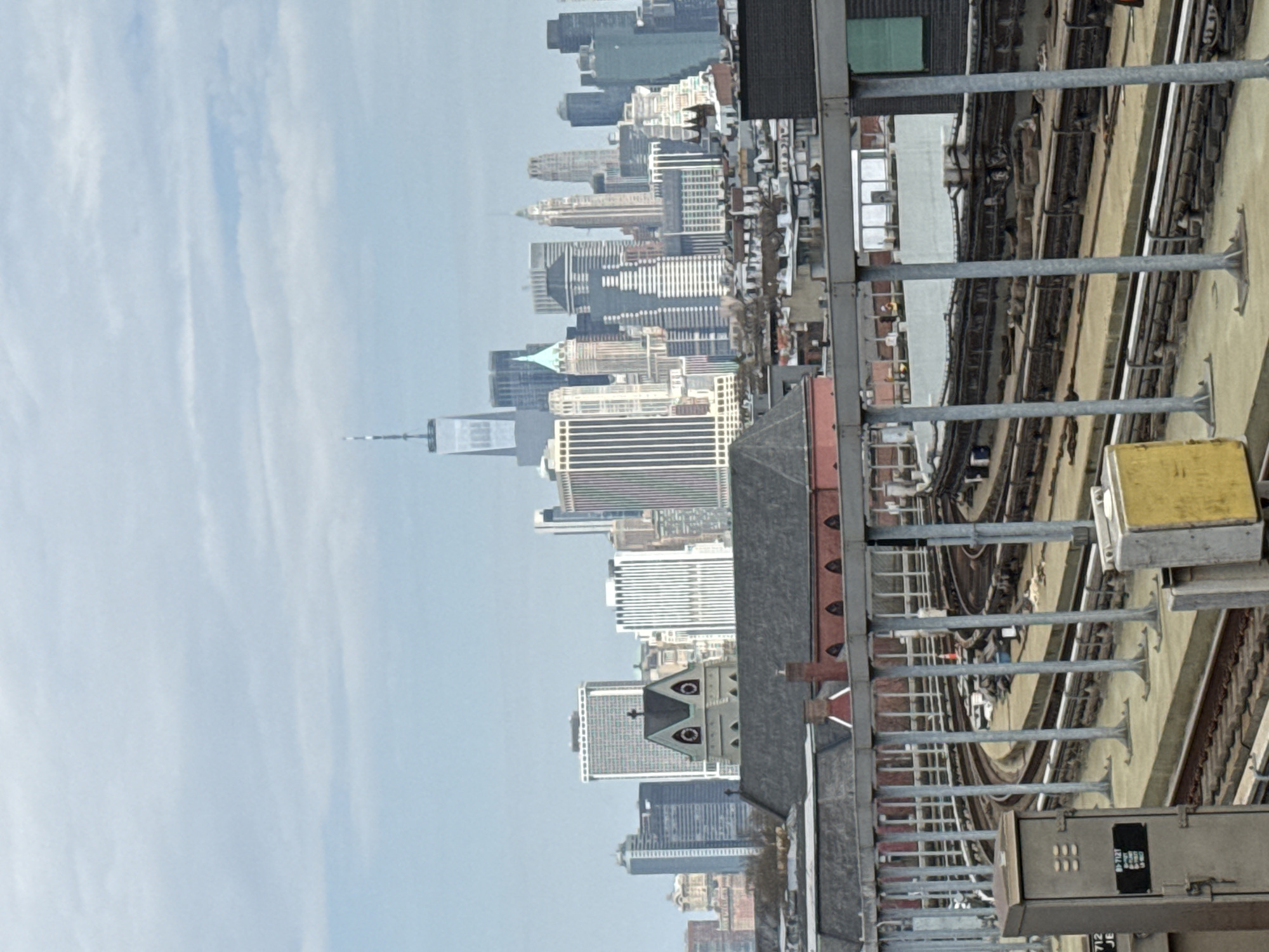 NYC subway rider captures skyline and passenger scenes