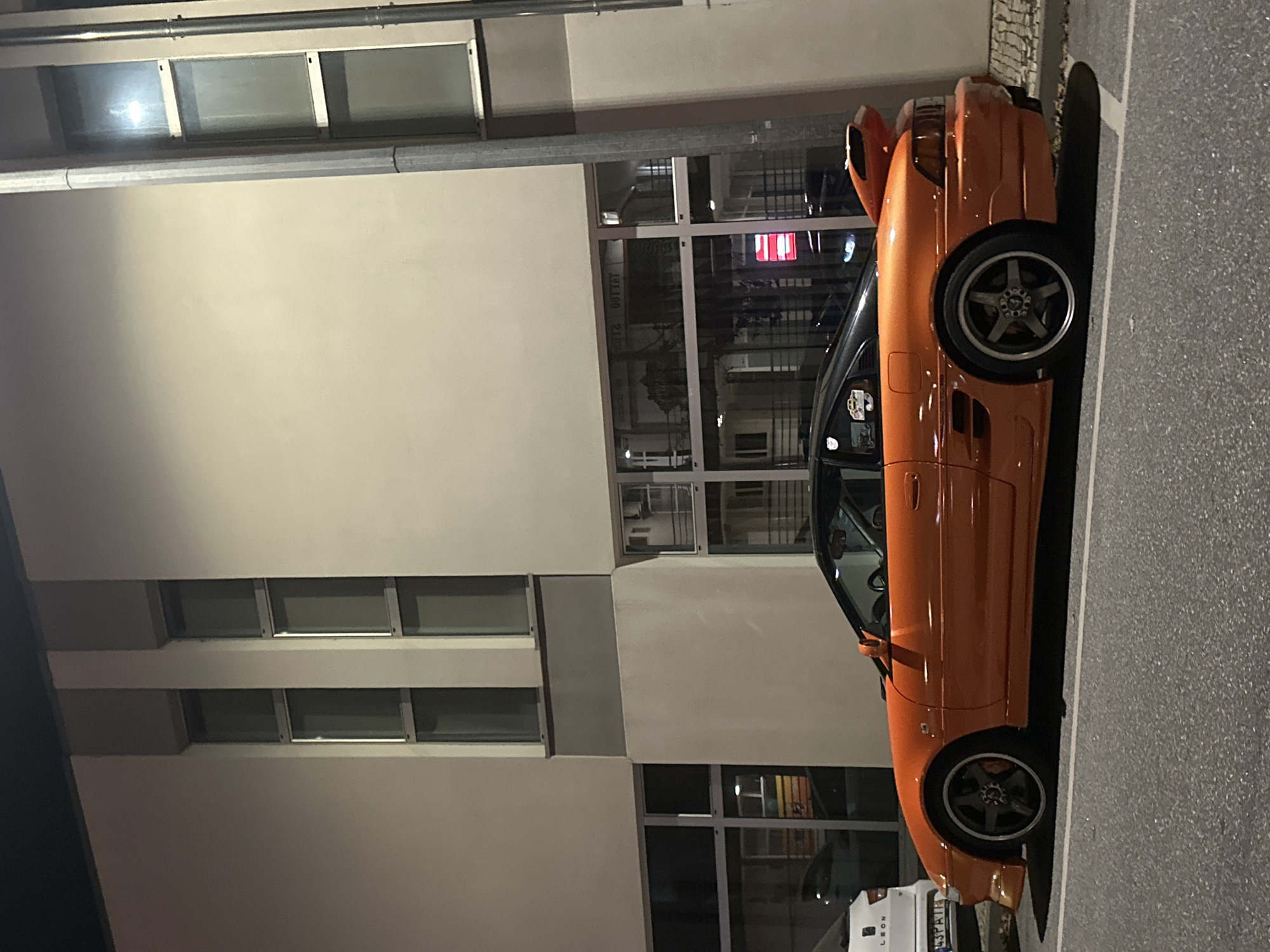 Evening drinks and sports car spotting in Mirandela