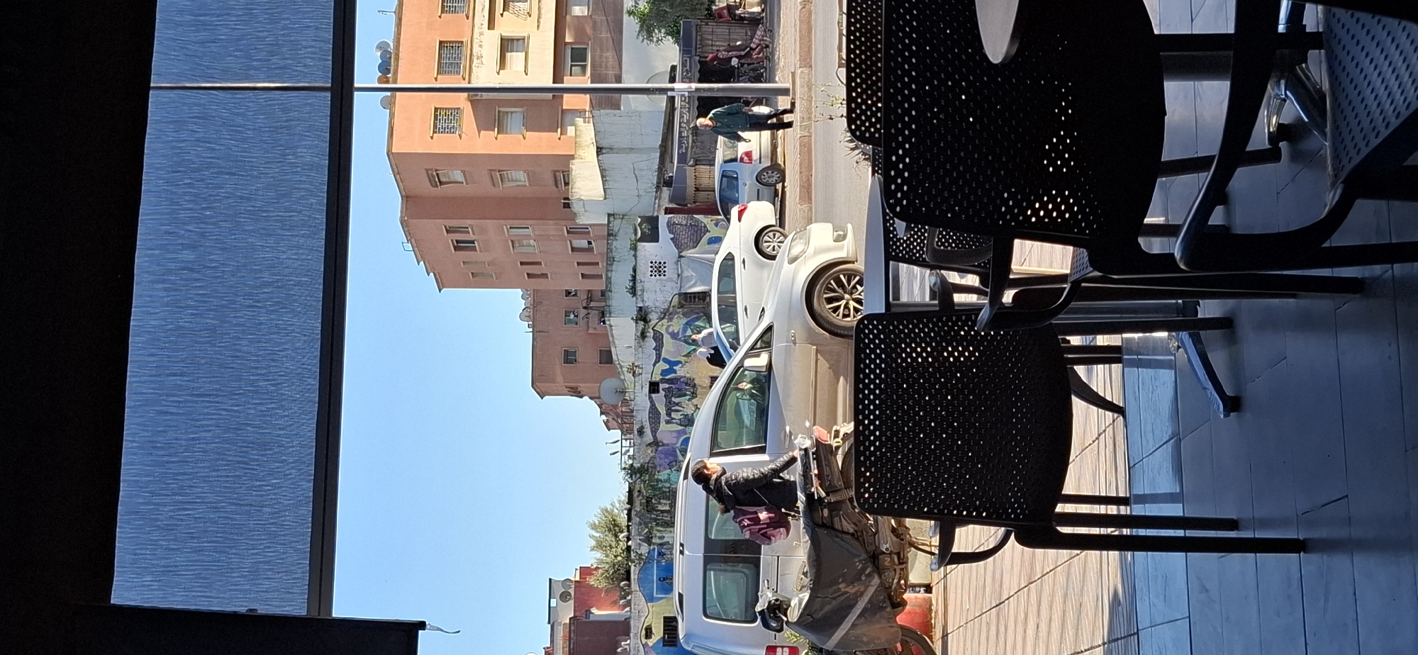 Cafe moment captured in Deroua, Morocco