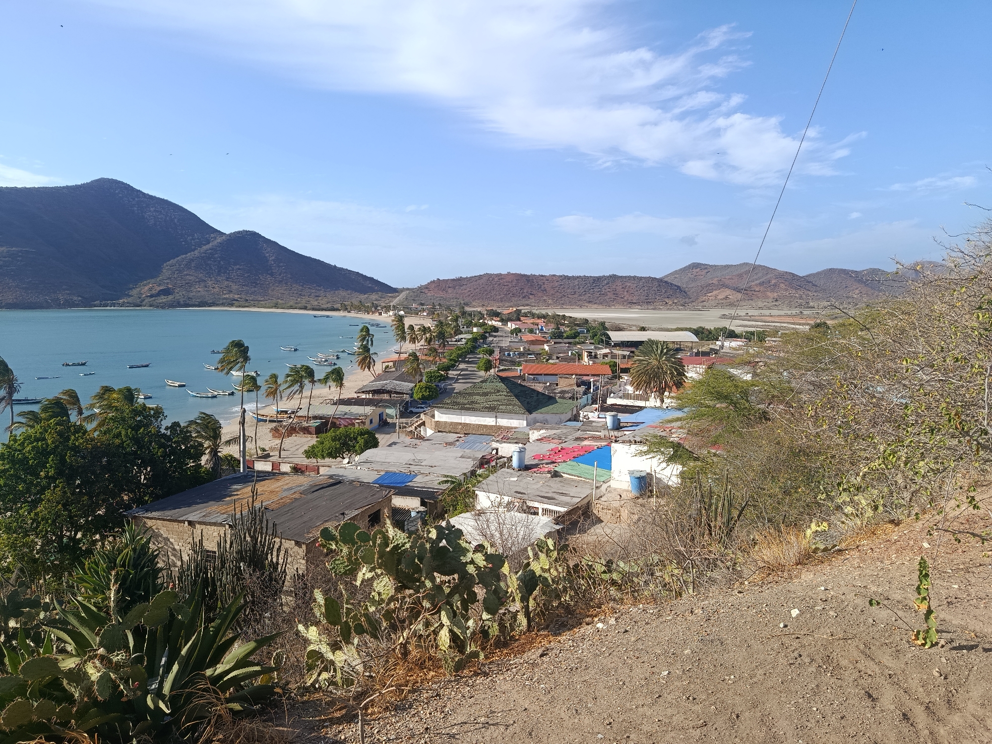 Coastal views documented in Juan Griego, Venezuela