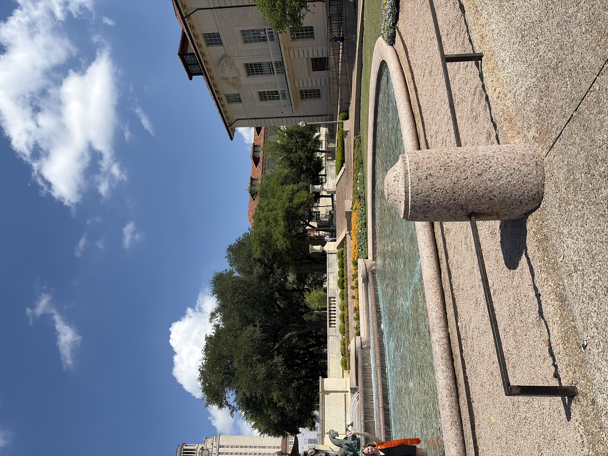 Littlefield Fountain photographed at UT Austin campus