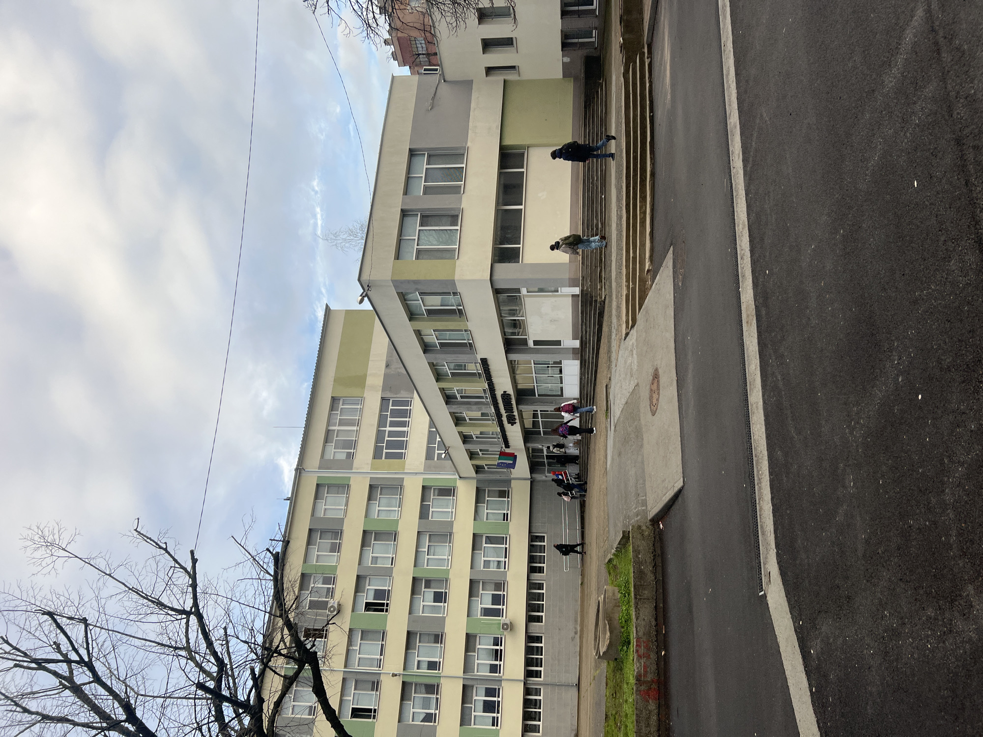 Morning street scenes captured around Stara Zagora, Bulgaria