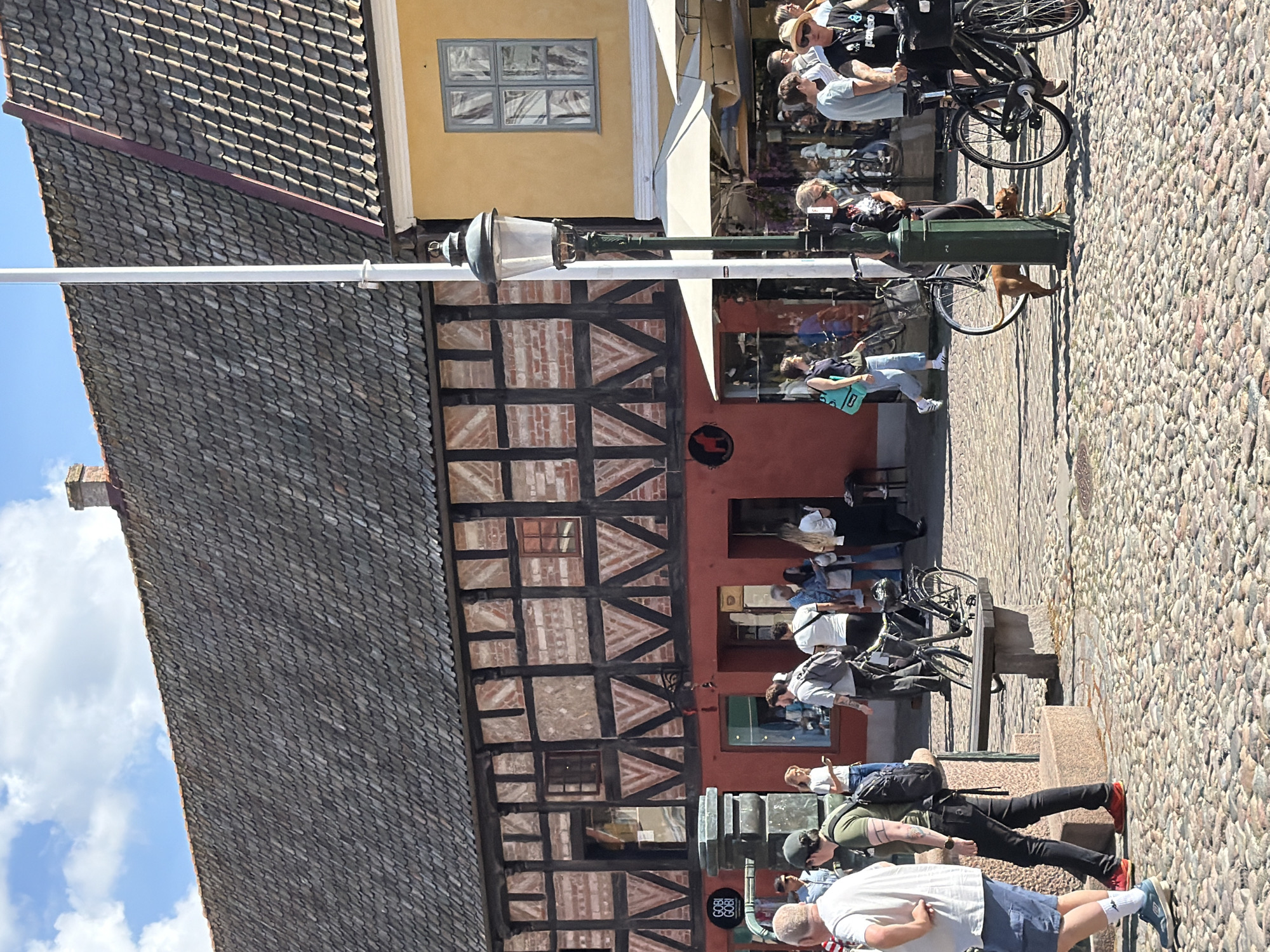 Sunny streets and candlelit interiors across Malmö's old town