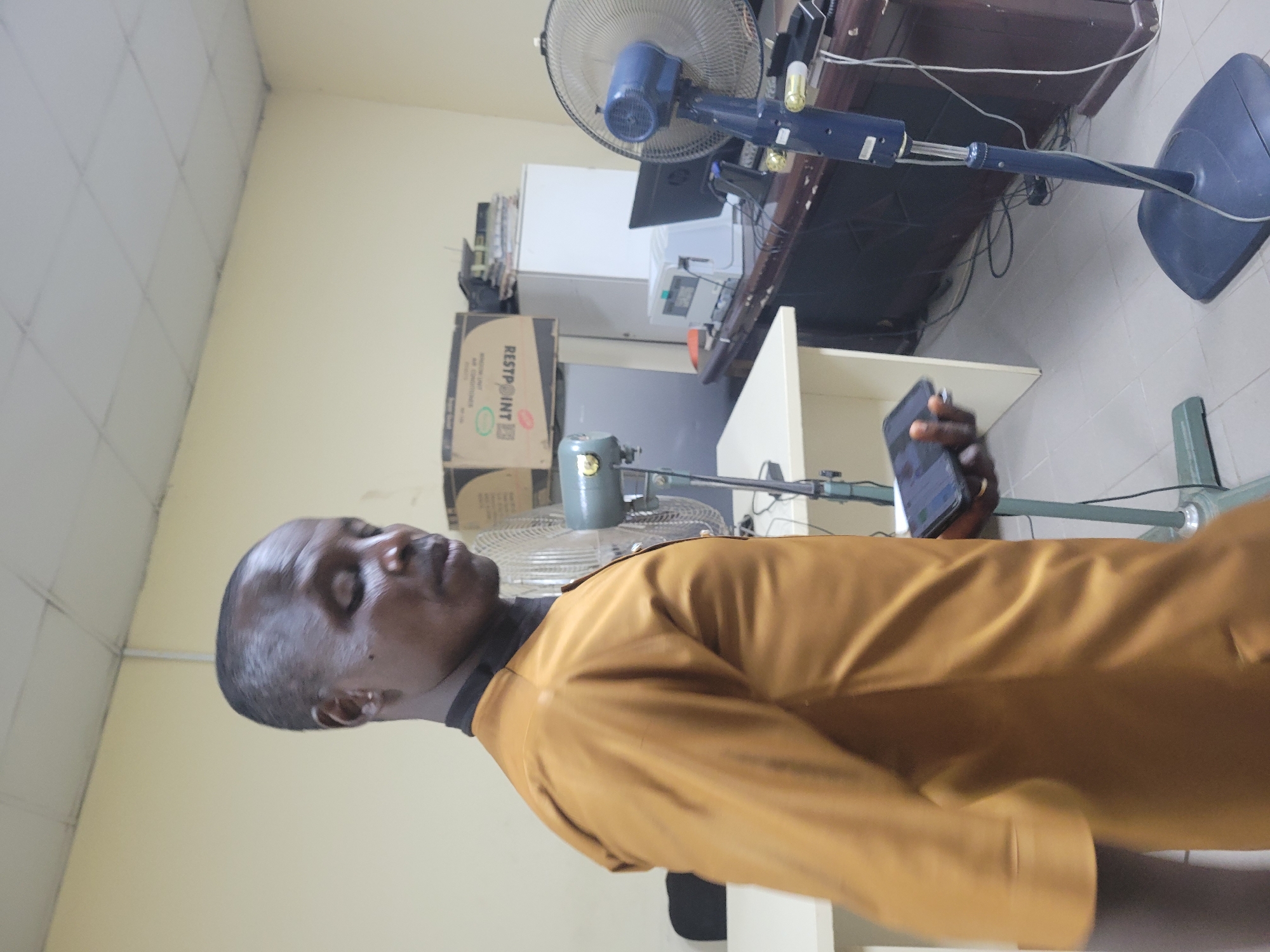 Office meeting in Abuja captured across 30 angles