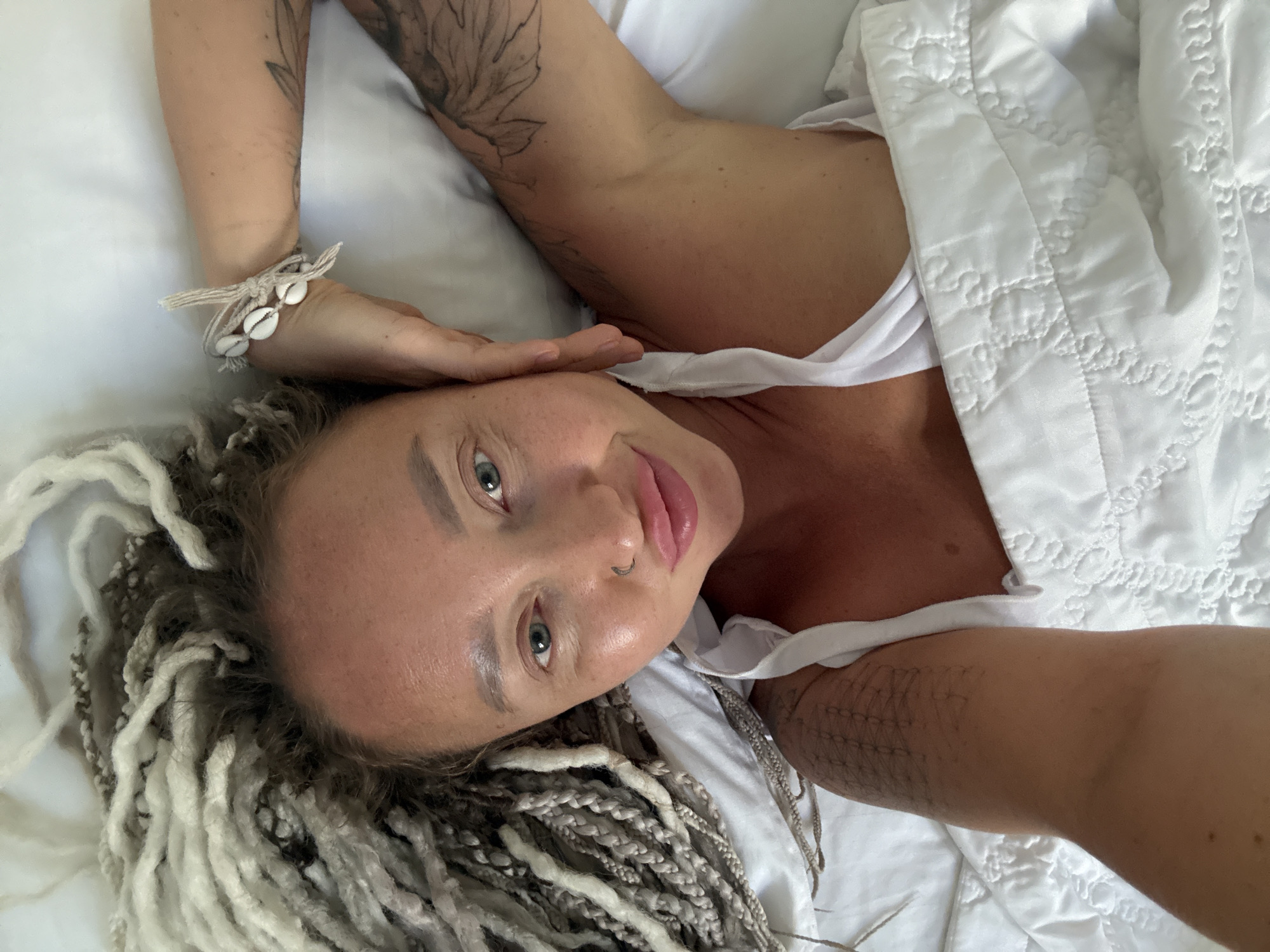 Lazy morning in a Nha Trang hotel room