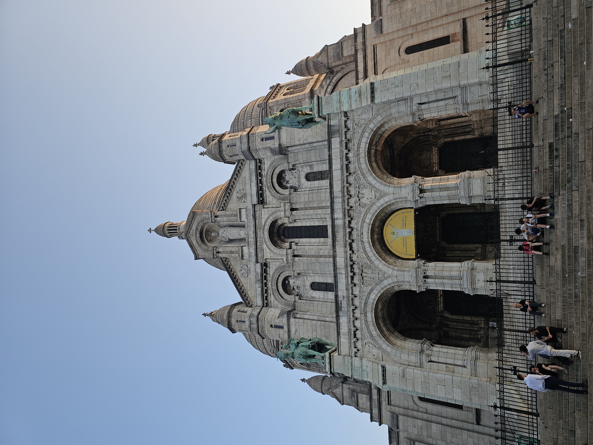 Sacré-Cœur and the Paris skyline from Montmartre