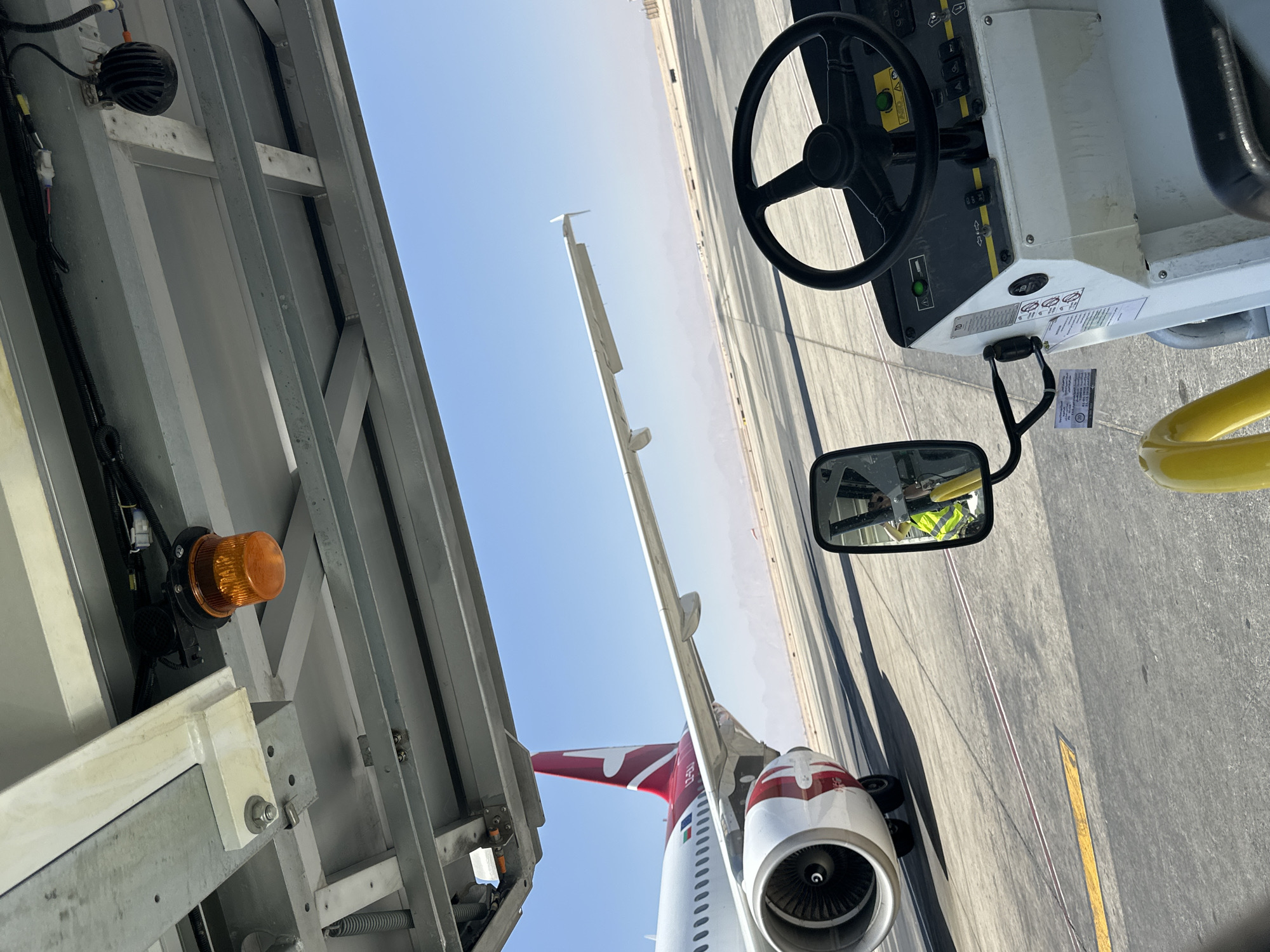 Air Cairo aircraft photographed at Al Hadaba airport tarmac