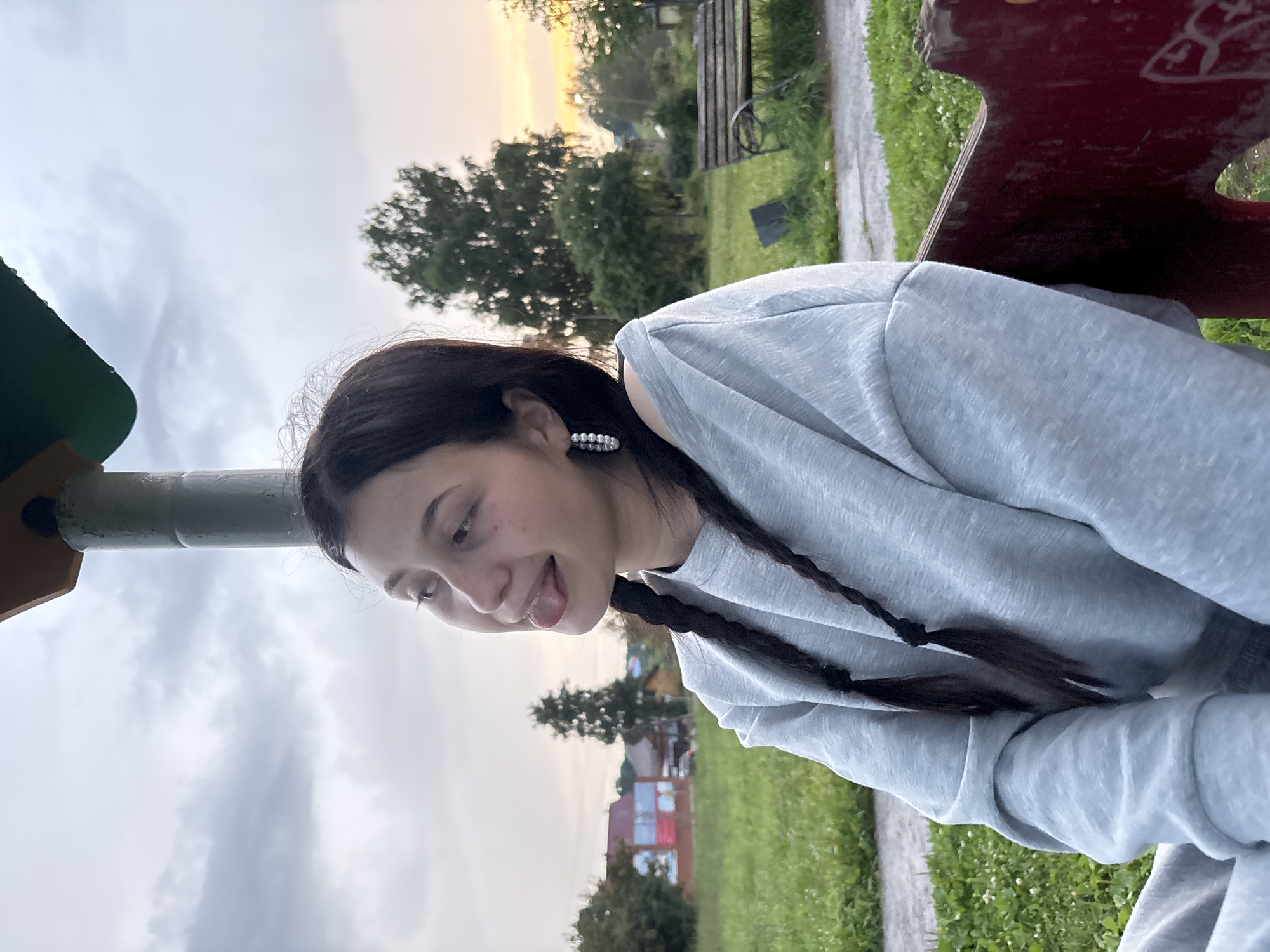 Hanging out at a small park in Фоки, Russia