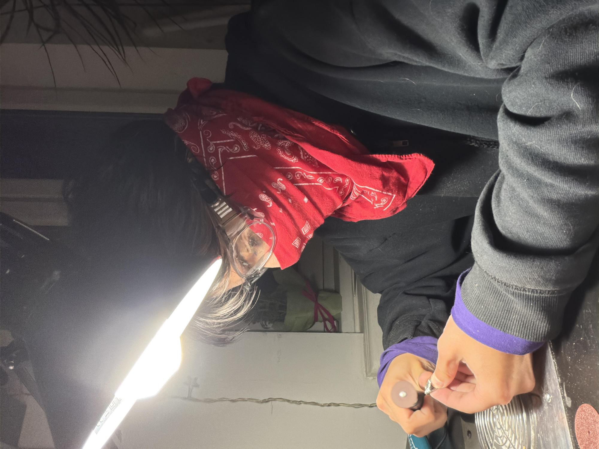 Dental technician crafts crowns in Sofia laboratory workshop
