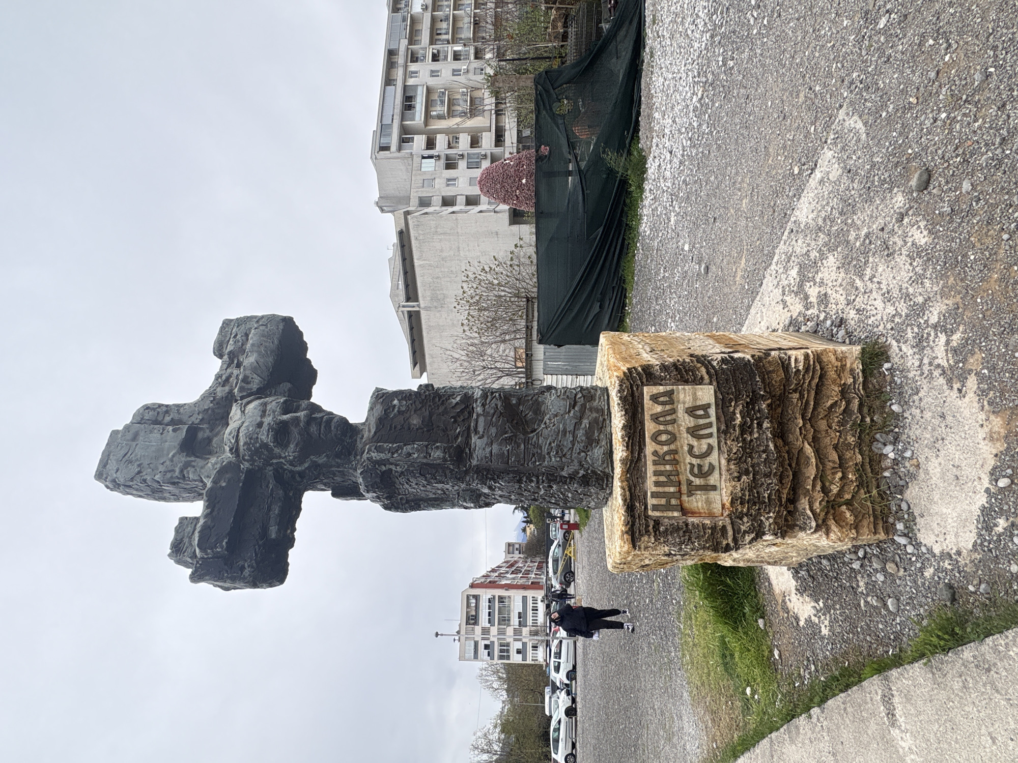 Various urban scenes documented across Podgorica, Montenegro