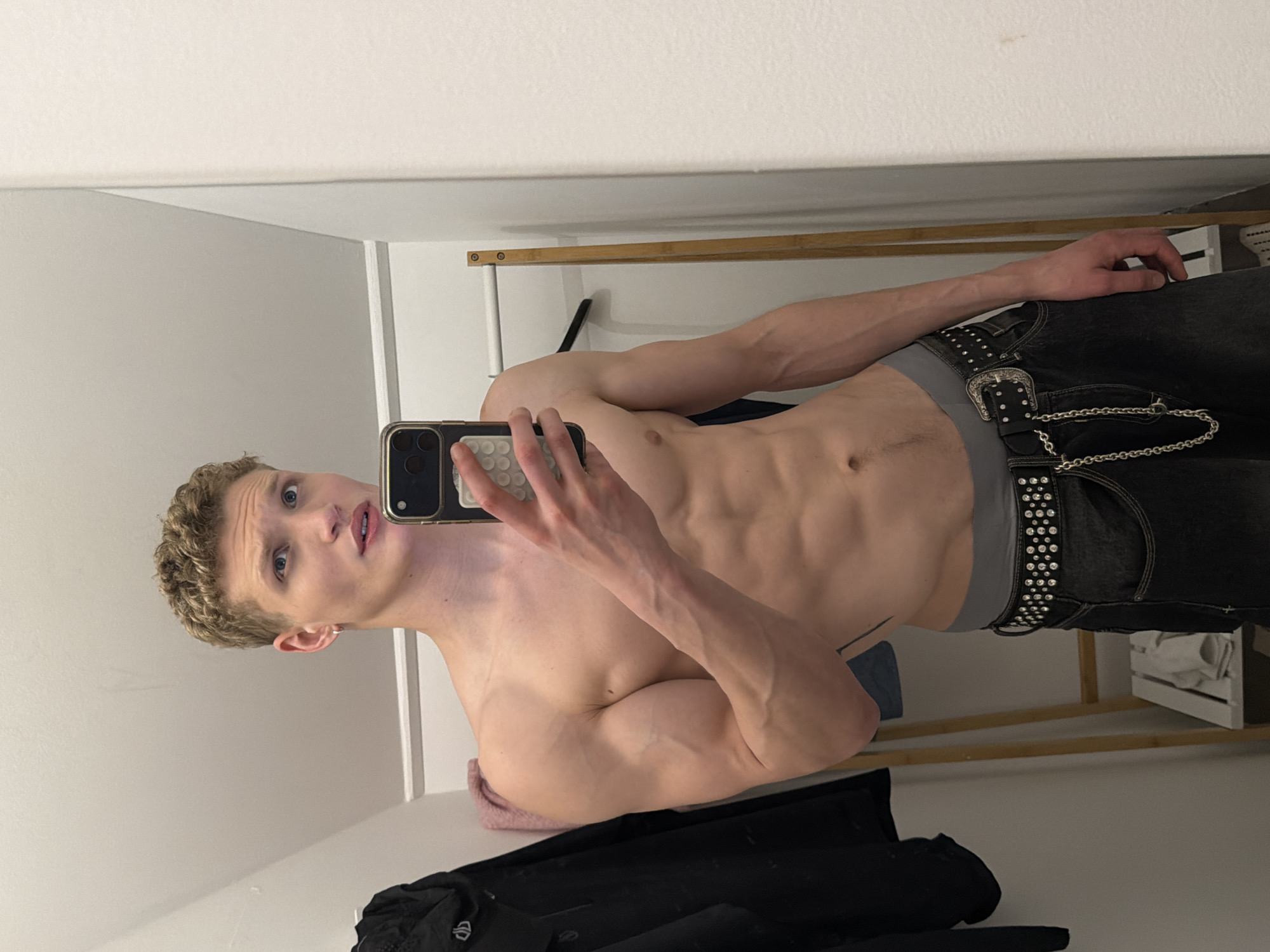 Person Takes Selfies, Edits Photos in Greater Manchester
