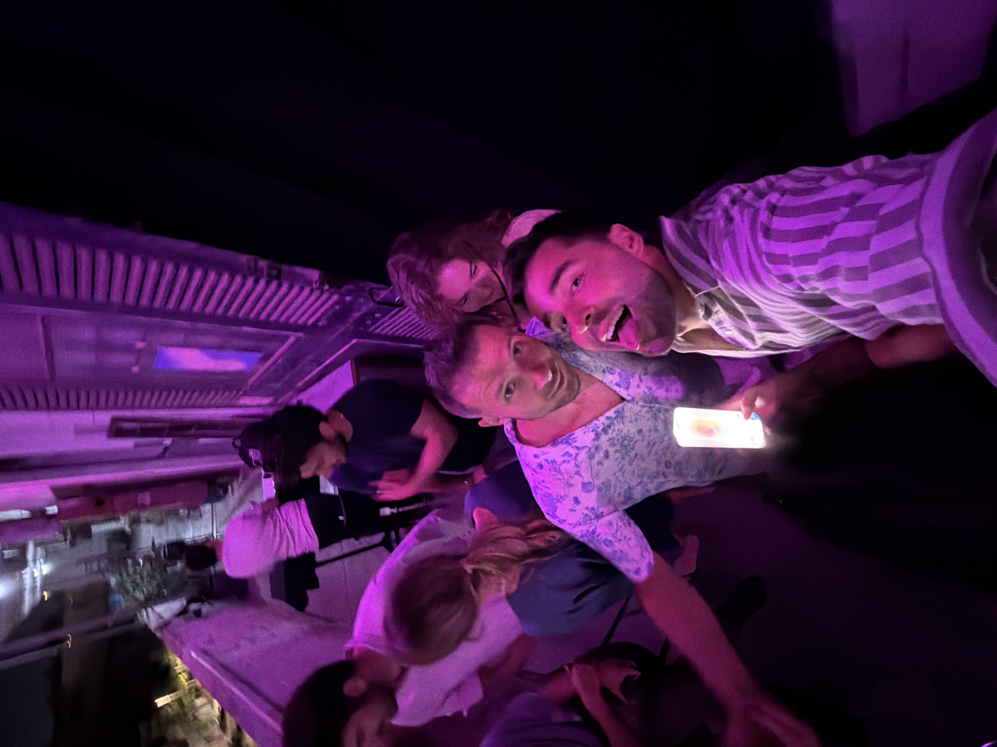 Evening social gatherings documented across Tel Aviv neighborhoods
