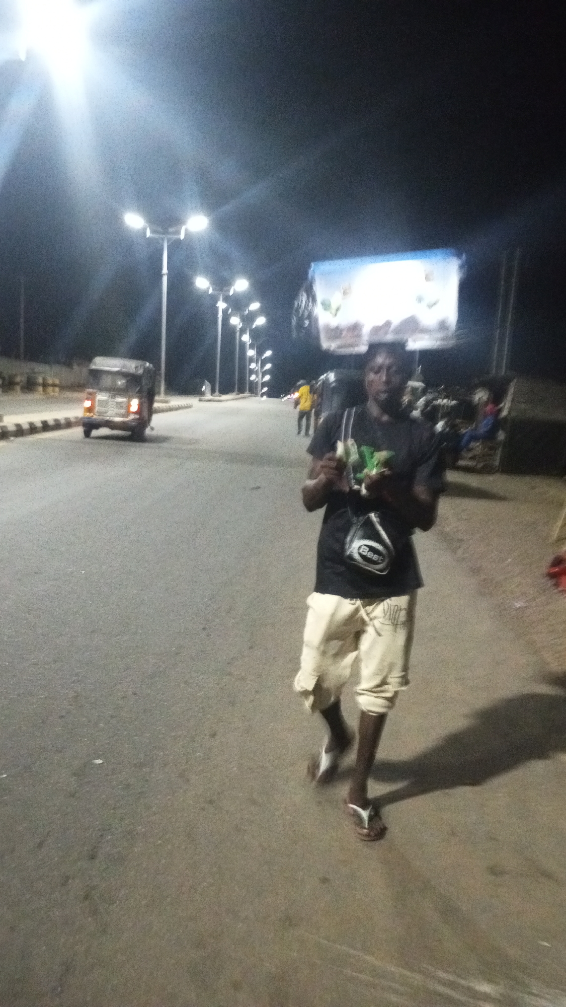 Nighttime street life documented in Nigerian communities