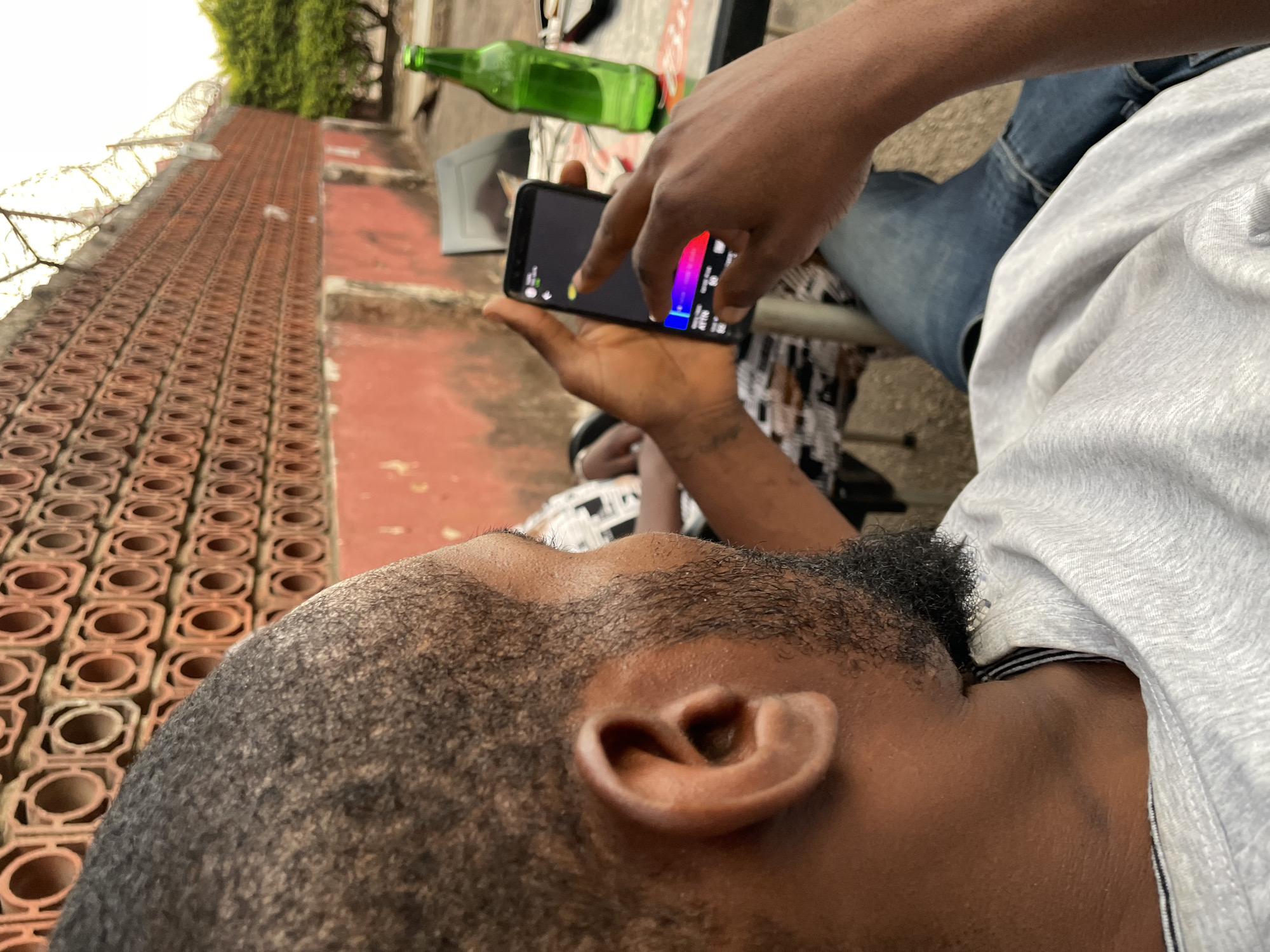 Routine outdoor activities documented in Jos, Nigeria