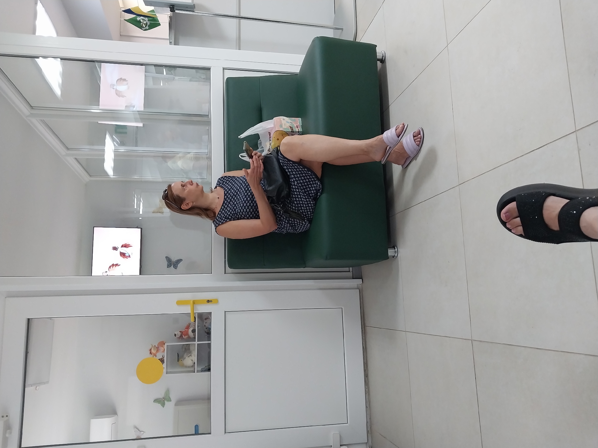 Morning at the Pension Fund office in Dnipro, Ukraine