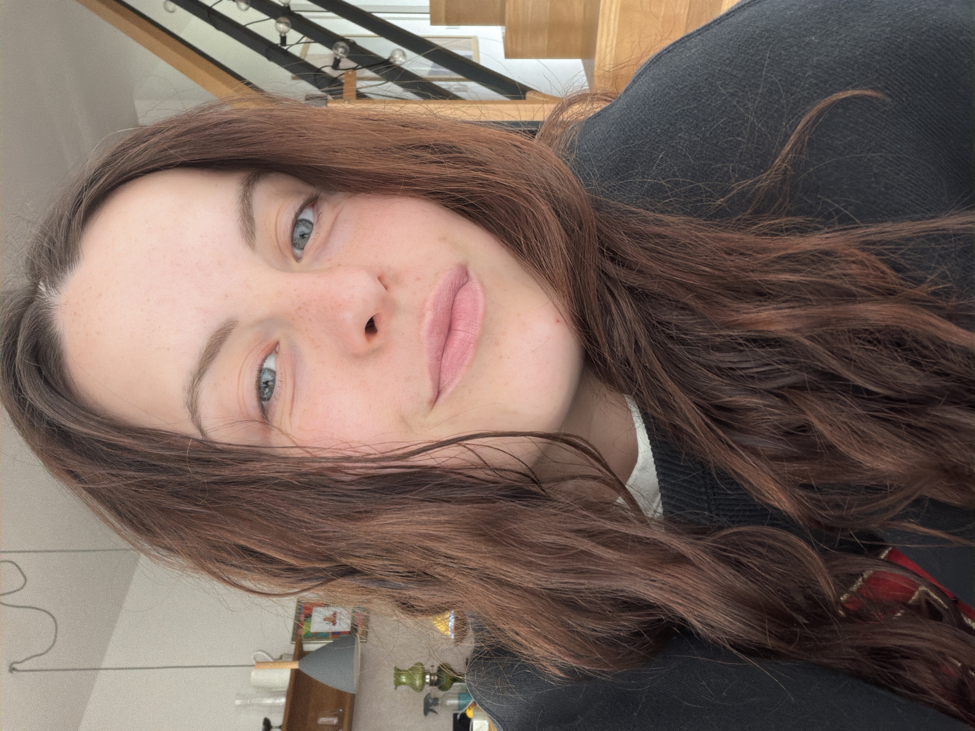 Person takes selfie in Gangloff, Germany