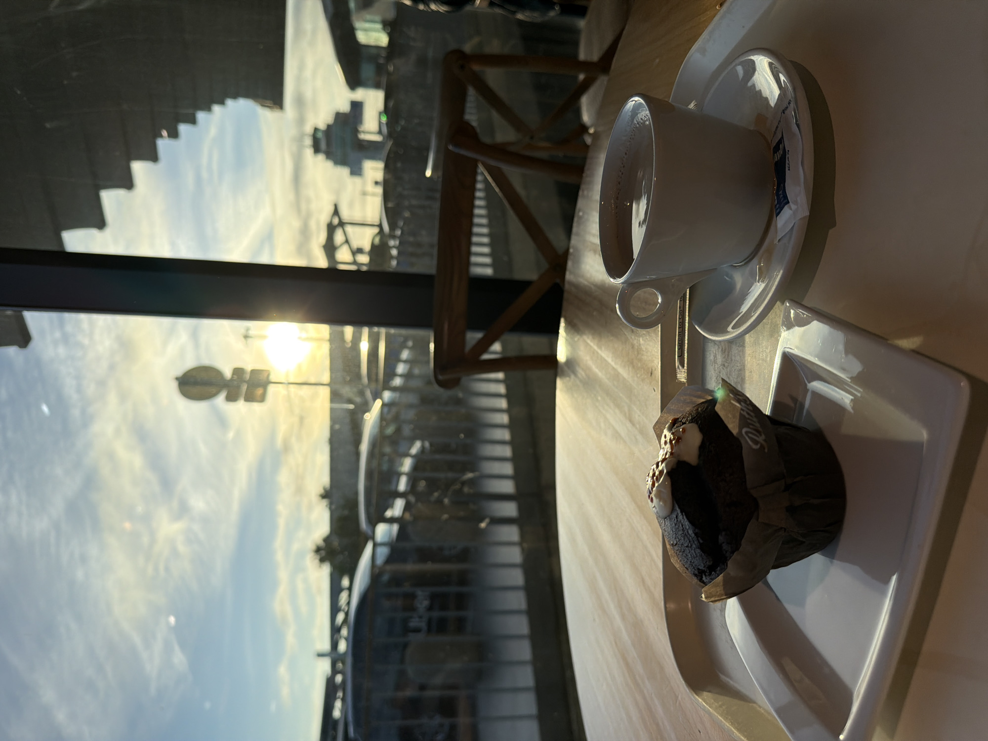 Morning breakfast scene captured in Manises, Spain cafe