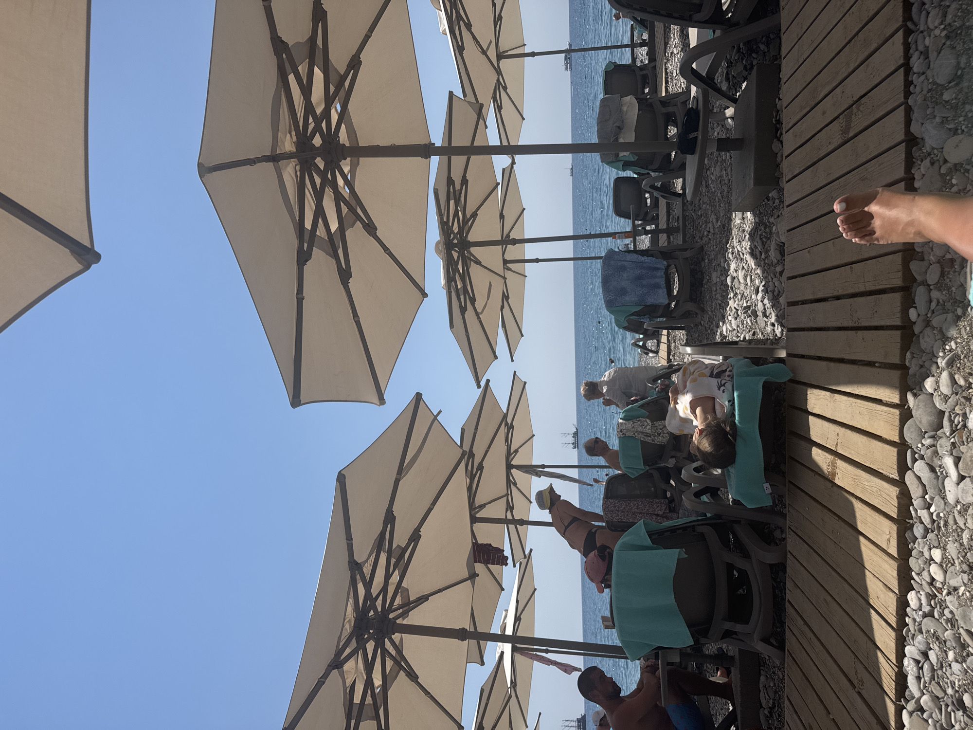 Beach, pool, and lunch: a resort morning in Kemer