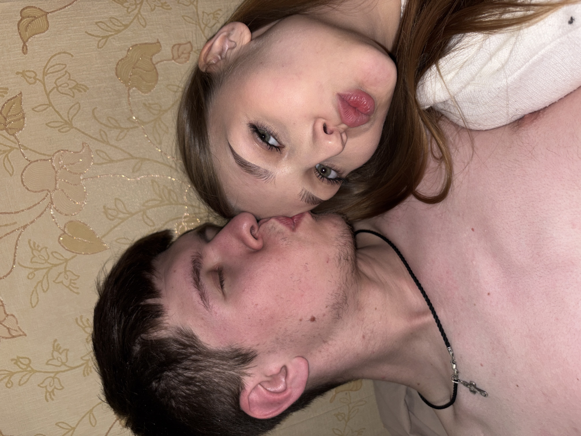 Intimate portraits captured of young couple in Chaikovsky, Russia