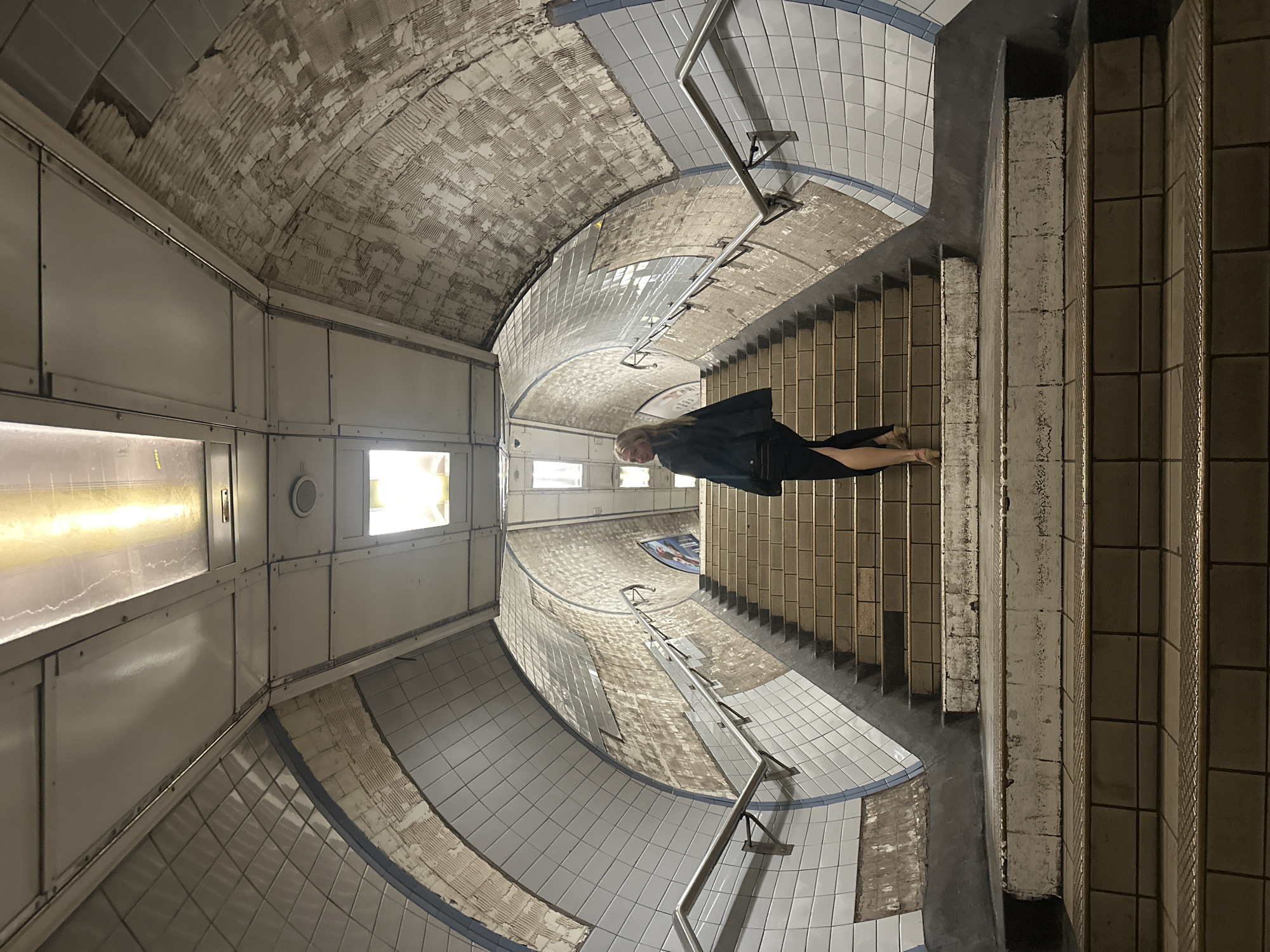 Woman observed at London's Aldwych tube station Sunday evening