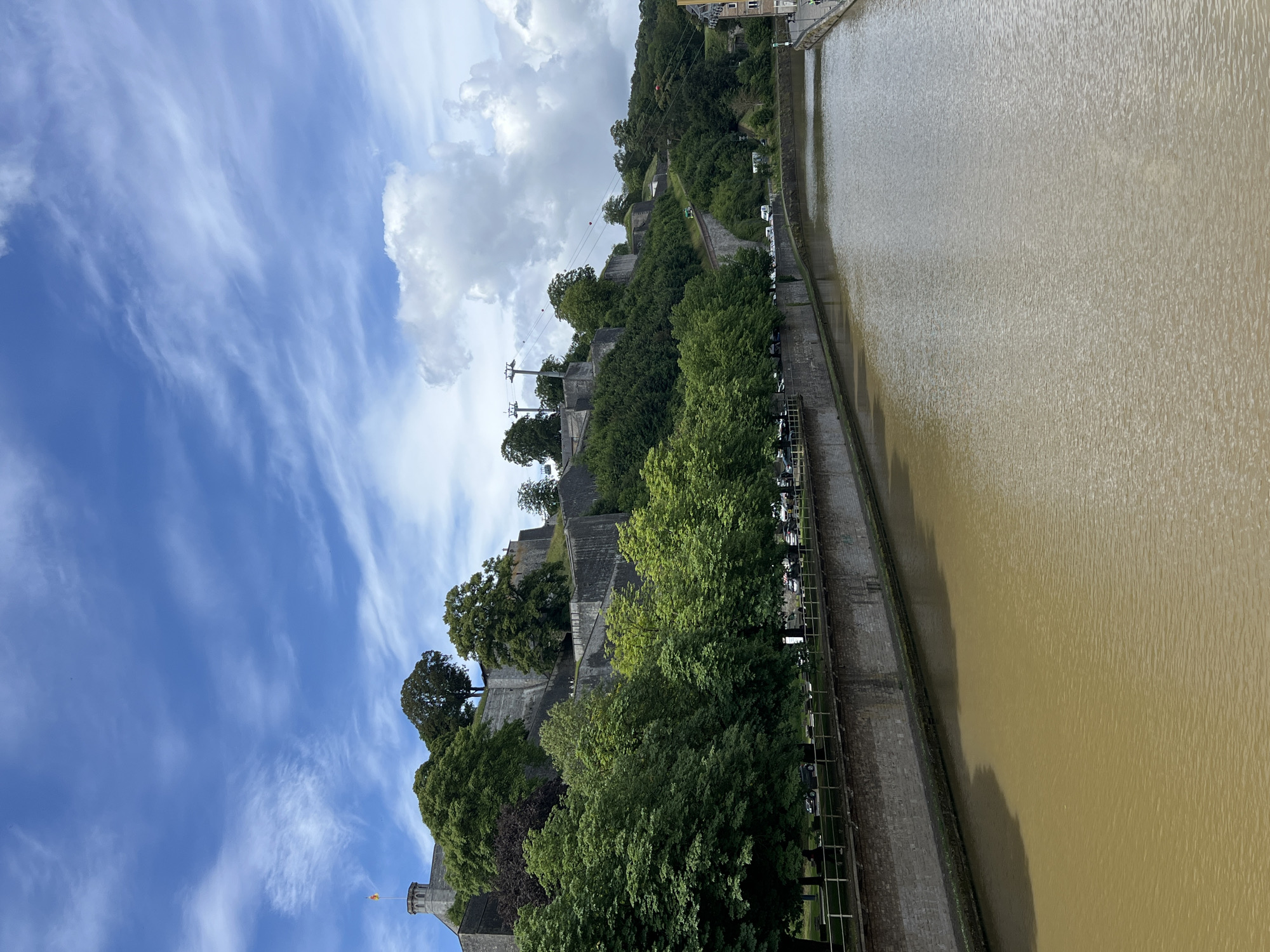 Morning scenes captured across Namur's riverfront and historic sites