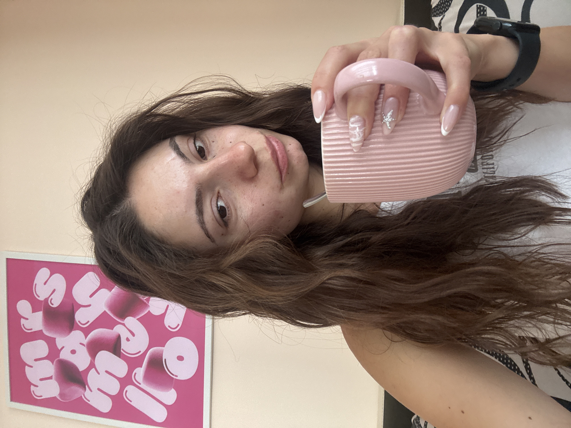 Morning drink at home in Varna, Bulgaria