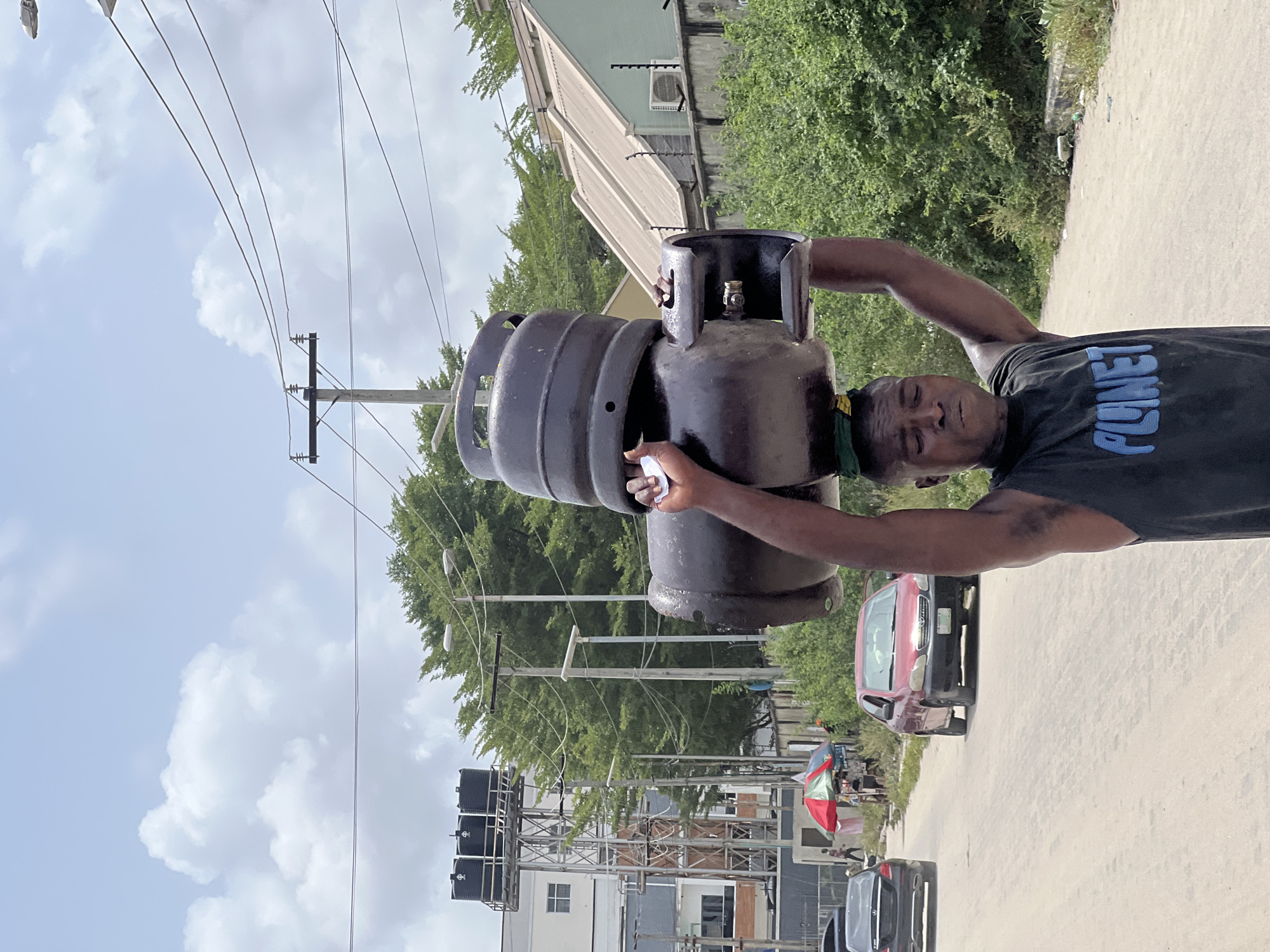 Daily life documented in Igboefon, Nigeria street scenes